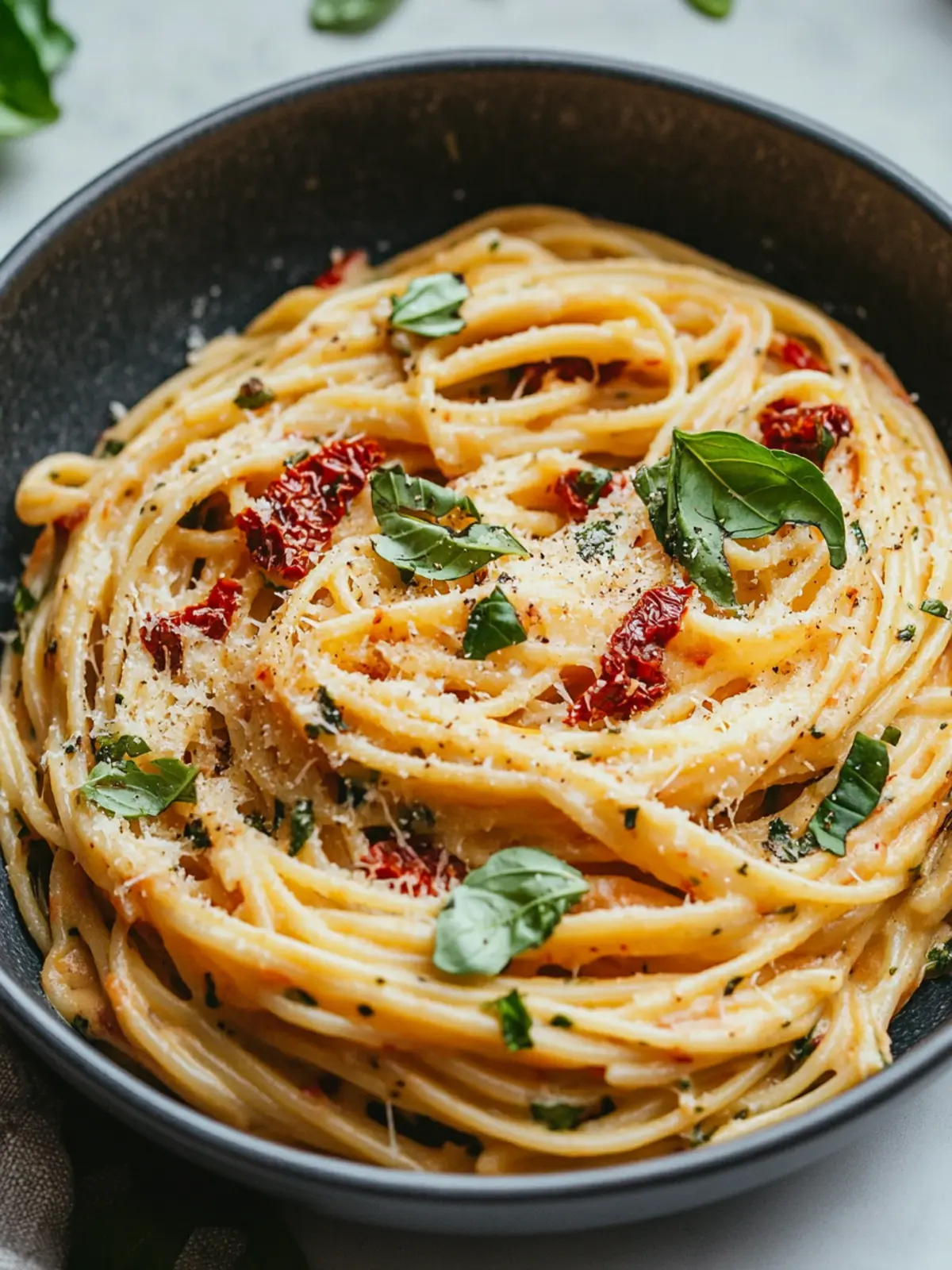 Creamy Sun-Dried Tomato Pasta: A Vegan Delight Awaits 2 Sun-Dried Tomato Pasta