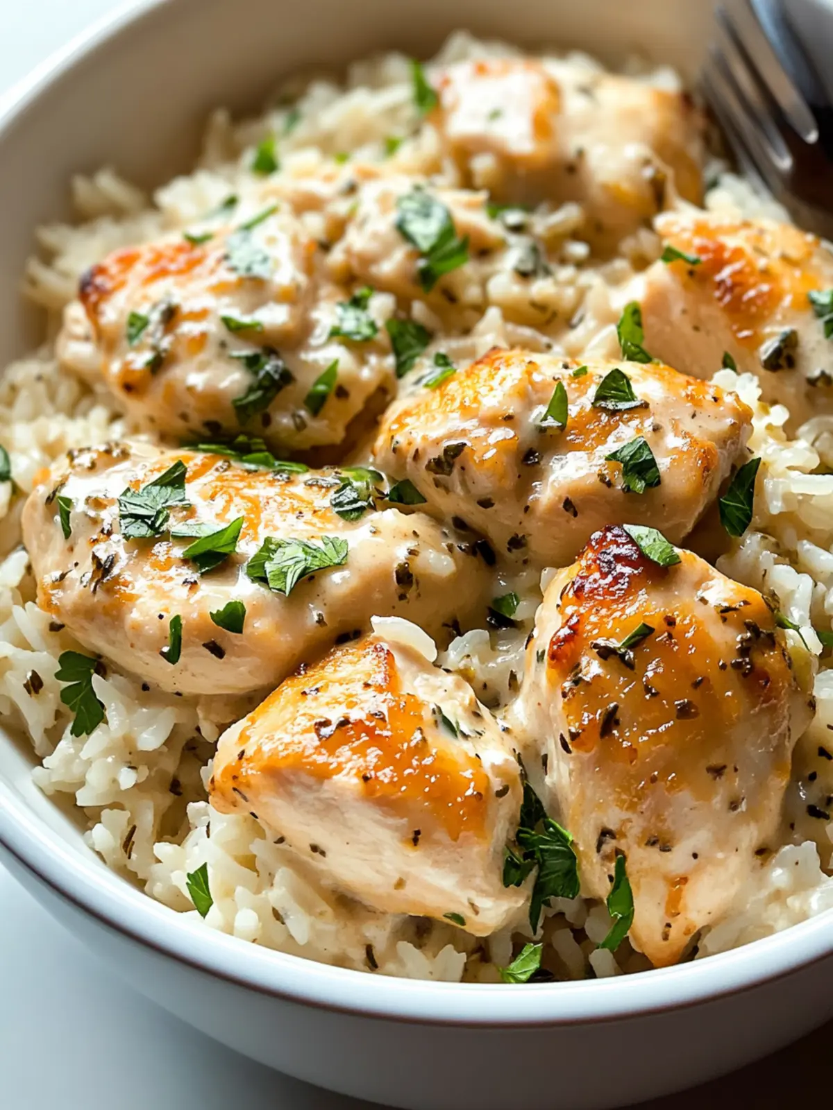 Creamy Herb Chicken & Basmati Rice for Cozy Weeknight Dinners 5 Creamy Herb Chicken & Basmati Rice