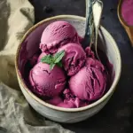 Red Beet Gingerbread Ice Cream - A Festive Twist on Tradition 6 red beet gingerbread ice cream