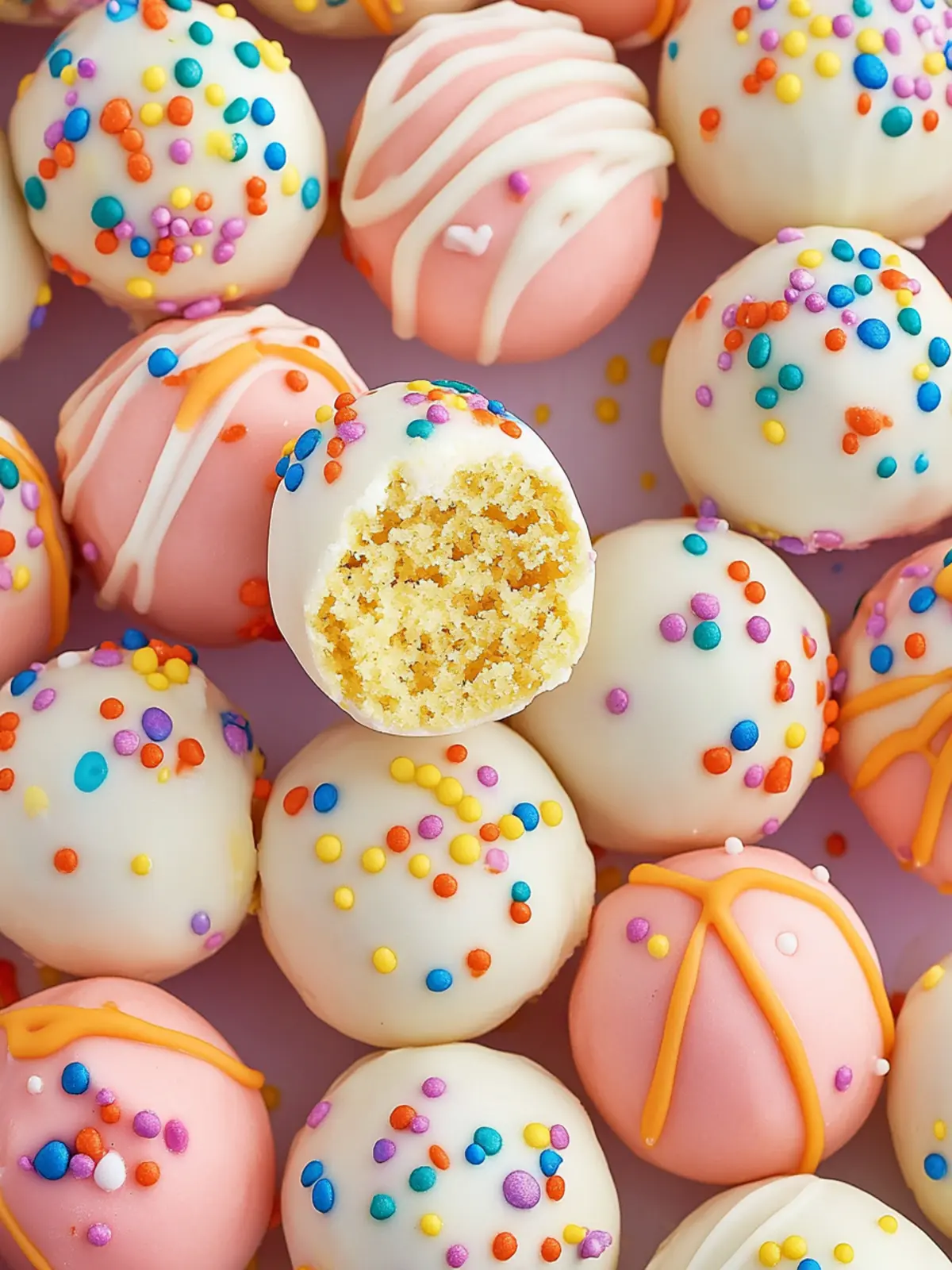 Irresistible Cake Balls: Easy 4-Ingredient Party Treats 4 Cake Balls