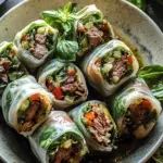 Savor Thai Basil Beef Rolls: A Fresh, Customizable Delight 10 Thai Basil Beef Rolls