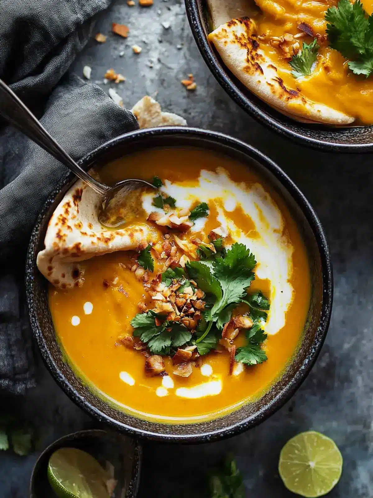 Thai Coconut Pumpkin Soup: A Cozy 20-Minute Delight 4 Thai Coconut Pumpkin Soup
