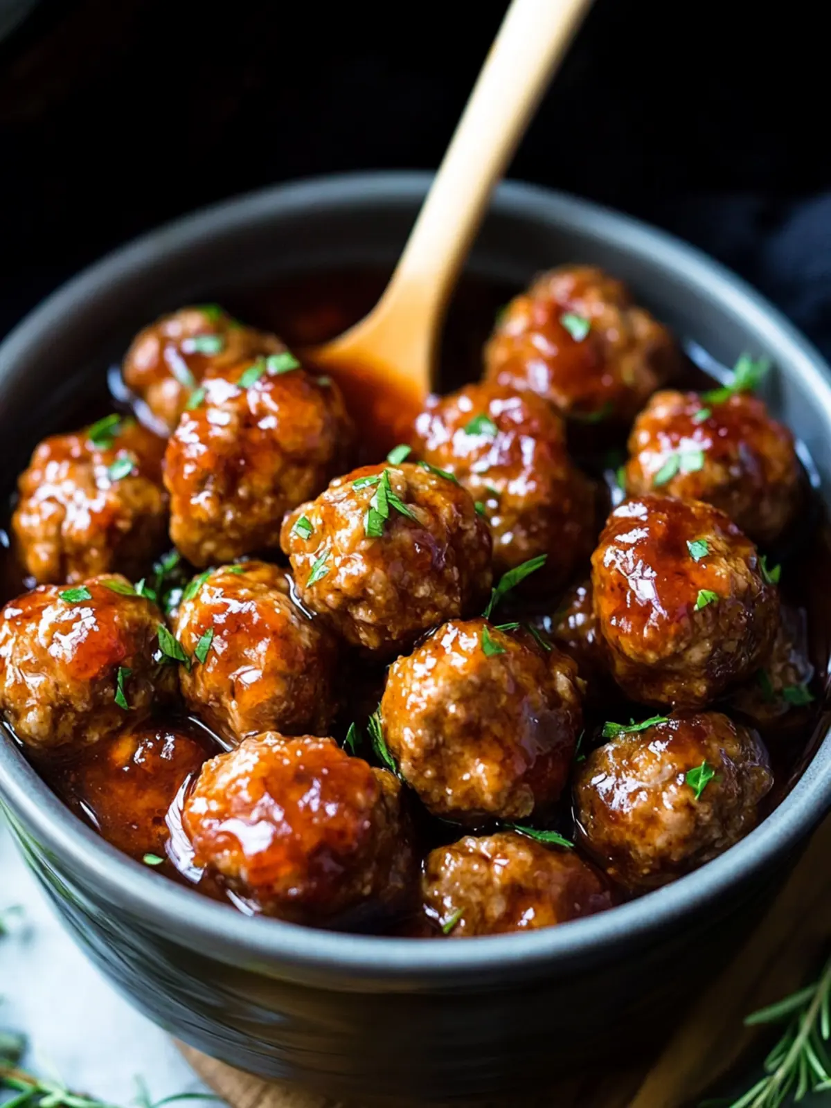 Crock Pot Bourbon Meatballs: Sweet Heat for Game Day Fun 5 Crock Pot Bourbon Meatballs