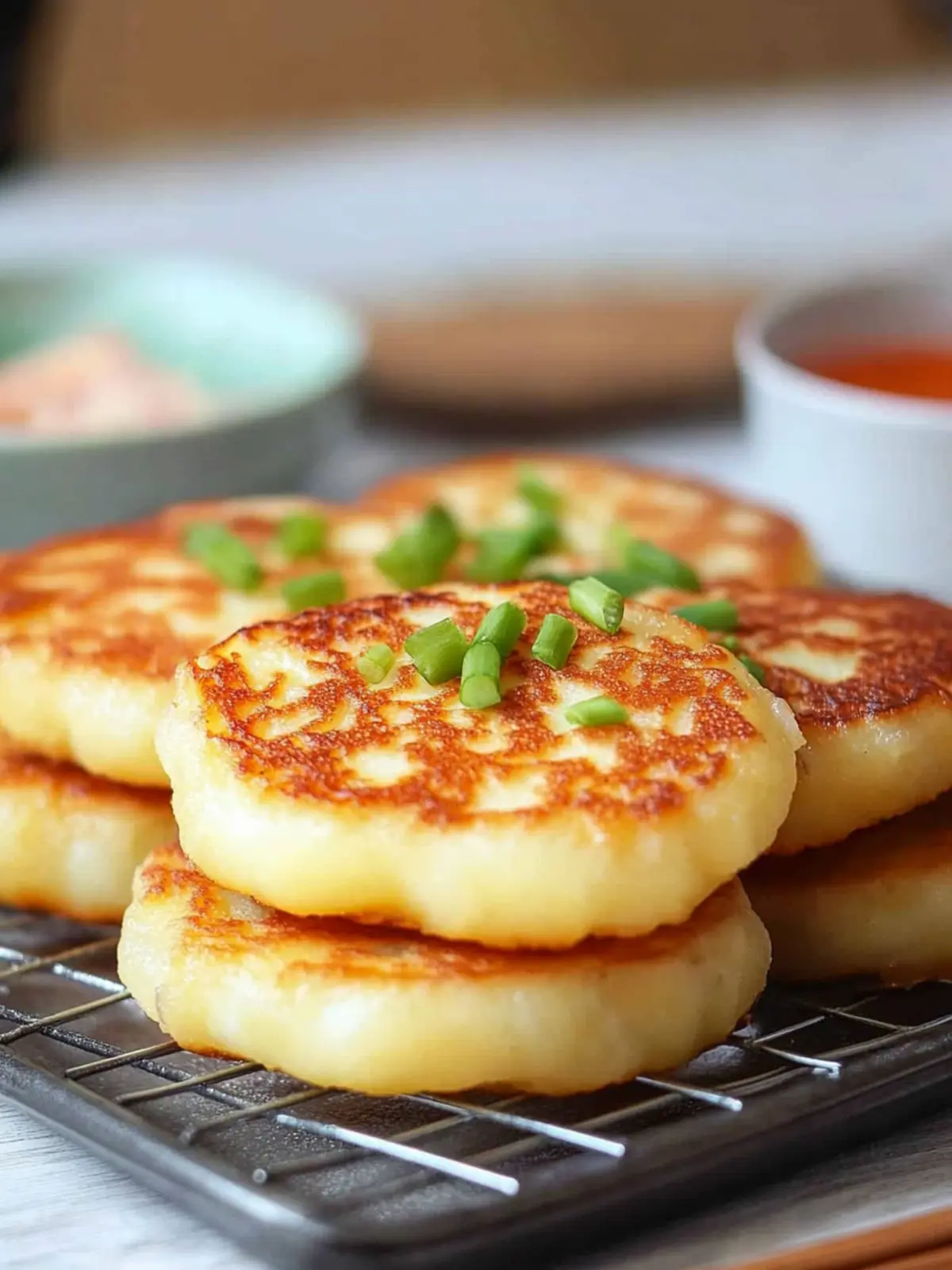 Korean Cheese Potato Pancakes (Gamjajeon) Crispy & Cheesy Delight 5 Korean Cheese Potato Pancakes (Gamjajeon)