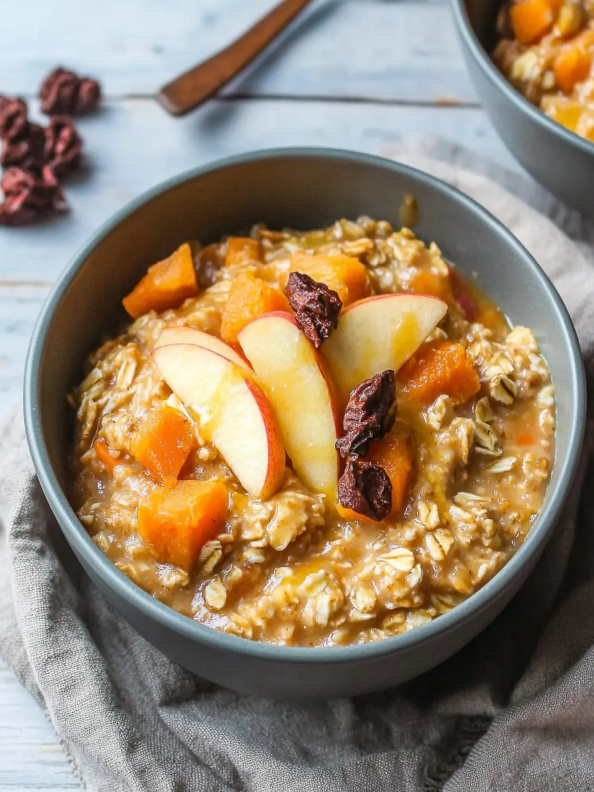 10-Minute Apple Carrot Oatmeal
