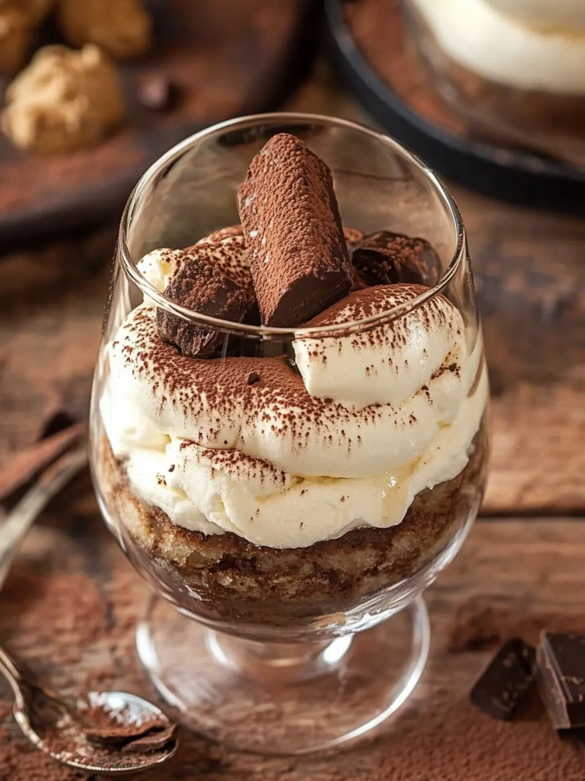 Indulge in Creamy Chocolate Tiramisu: A No-Bake Delight 4 Creamy Chocolate Tiramisu