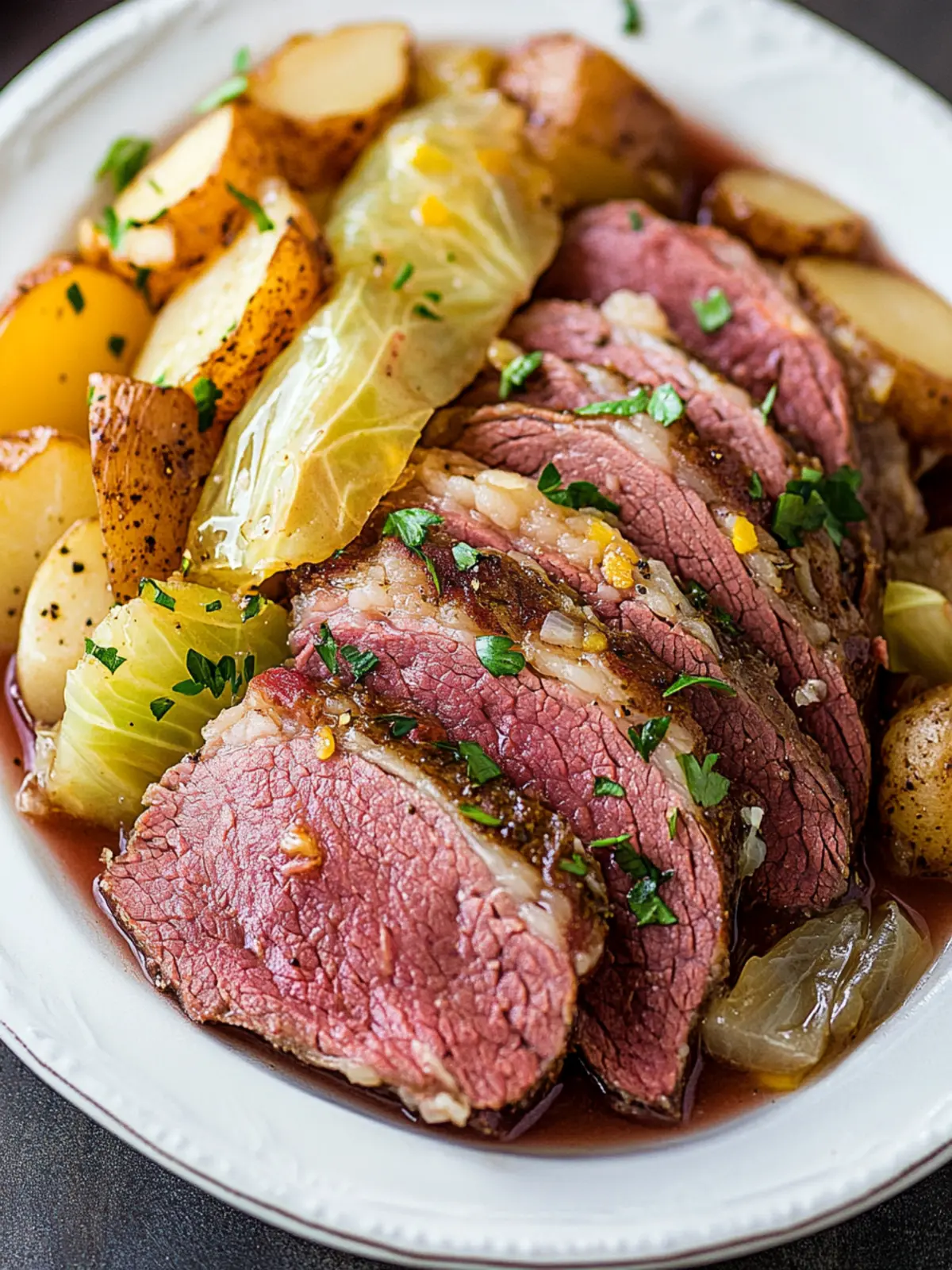 Slow Cooker Corned Beef with Cabbage for Cozy Nights 3 Slow Cooker Corned Beef with Cabbage