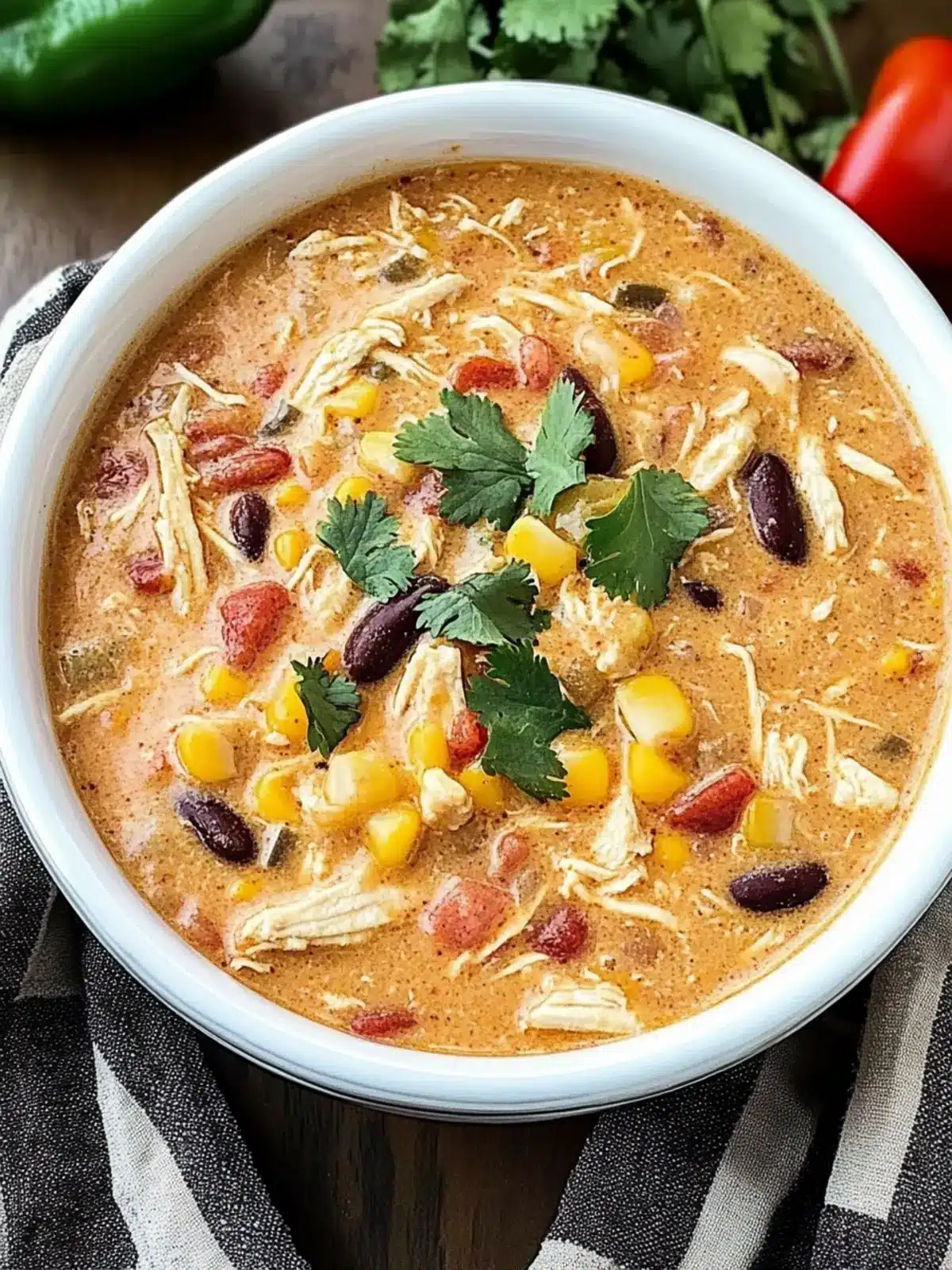Cozy Up with Easy Crock Pot Cream Cheese Chicken Chili 3 Easy Crock Pot Cream Cheese Chicken Chili