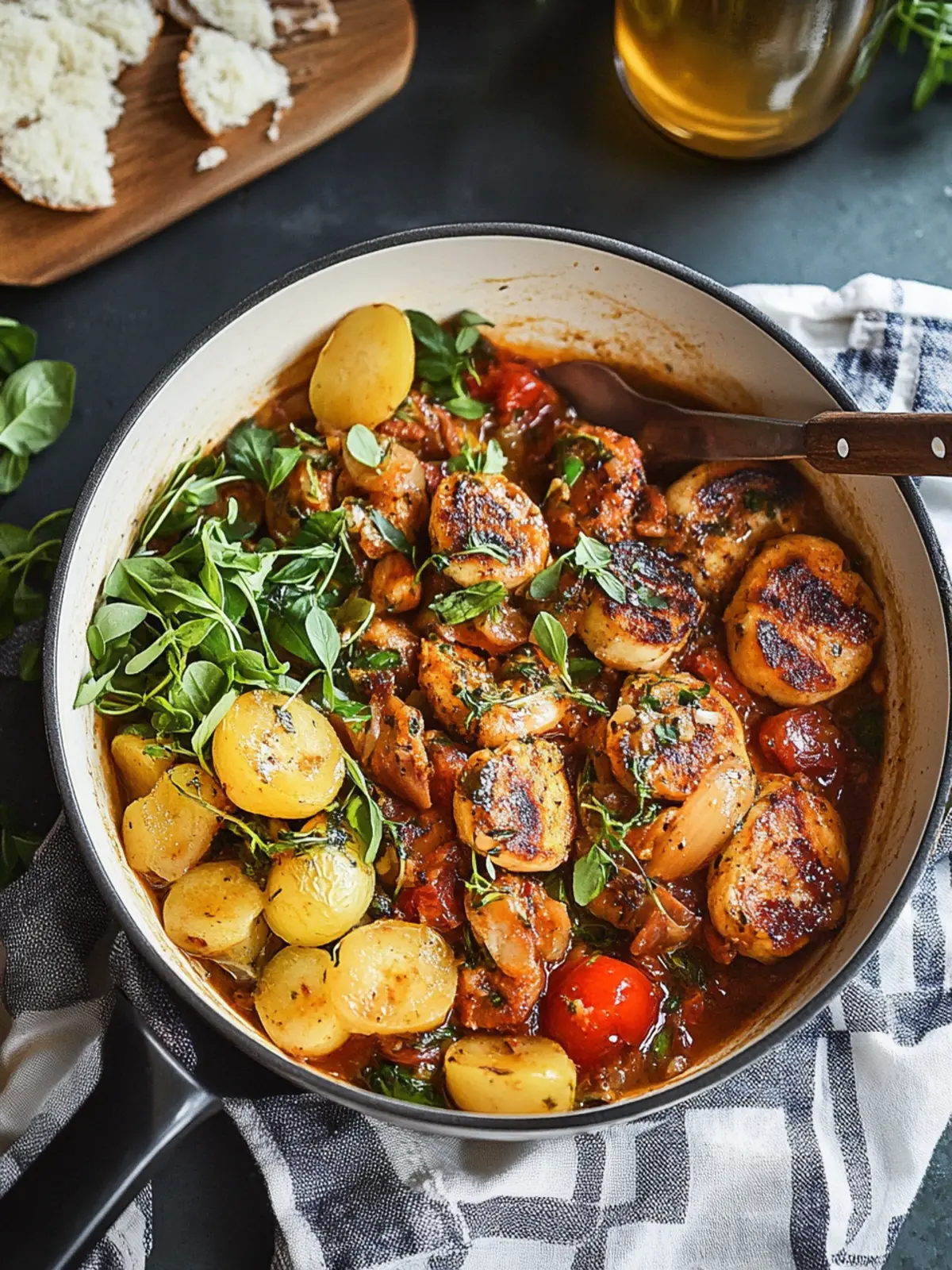 One-Pot Meal: Honey Butter Peach Chicken for Effortless Dinner 3 One pot meal