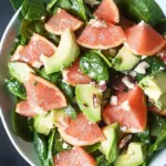 Grapefruit & Avocado Spinach Salad: A Fresh Flavor Boost 8 grapefruit & avocado spinach salad