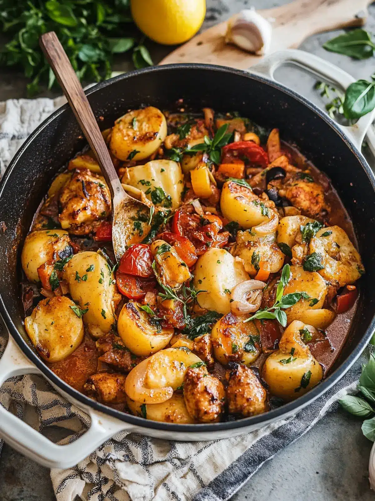 One-Pot Meal: Honey Butter Peach Chicken for Effortless Dinner 2 One pot meal