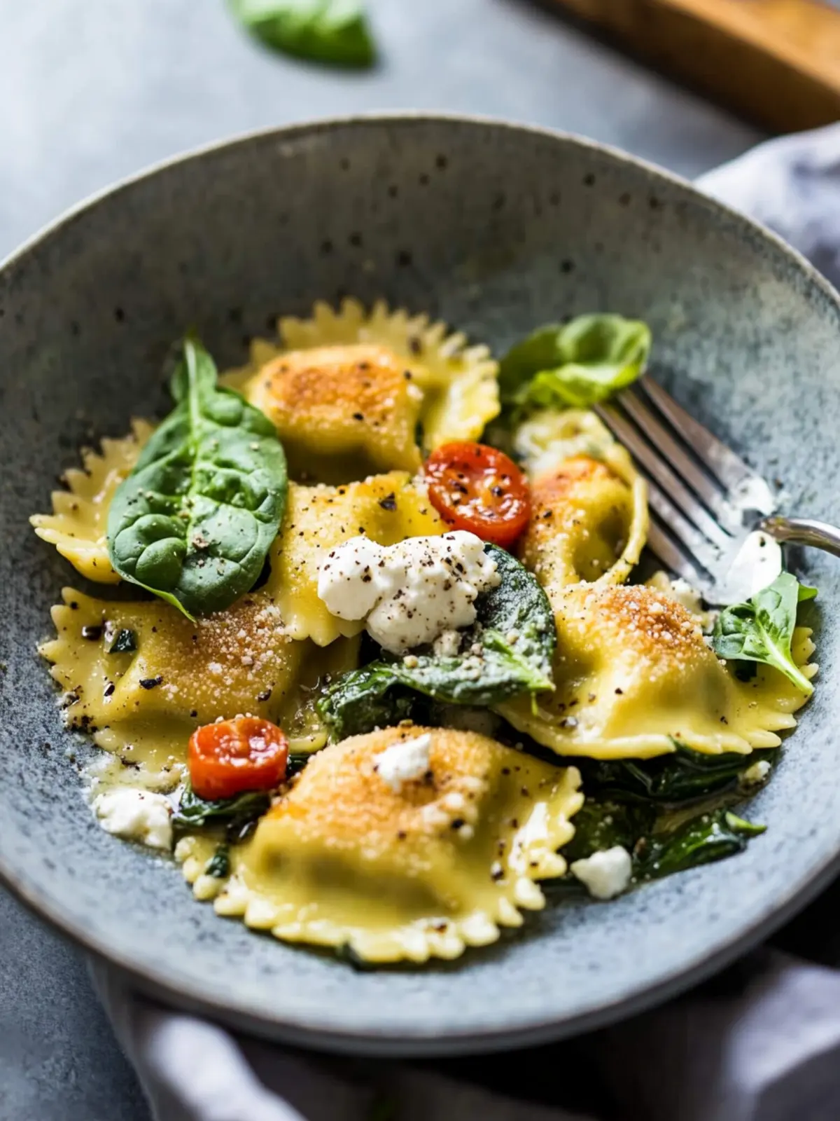 Irresistible Spinach & Ricotta Keto Ravioli for Guilt-Free Indulgence 2 Spinach & Ricotta Keto Ravioli