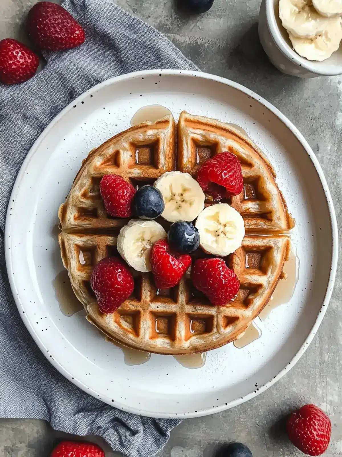 Gluten Free Banana Oat Waffles for a Blissful Breakfast Treat 3 Gluten Free Banana Oat Waffles