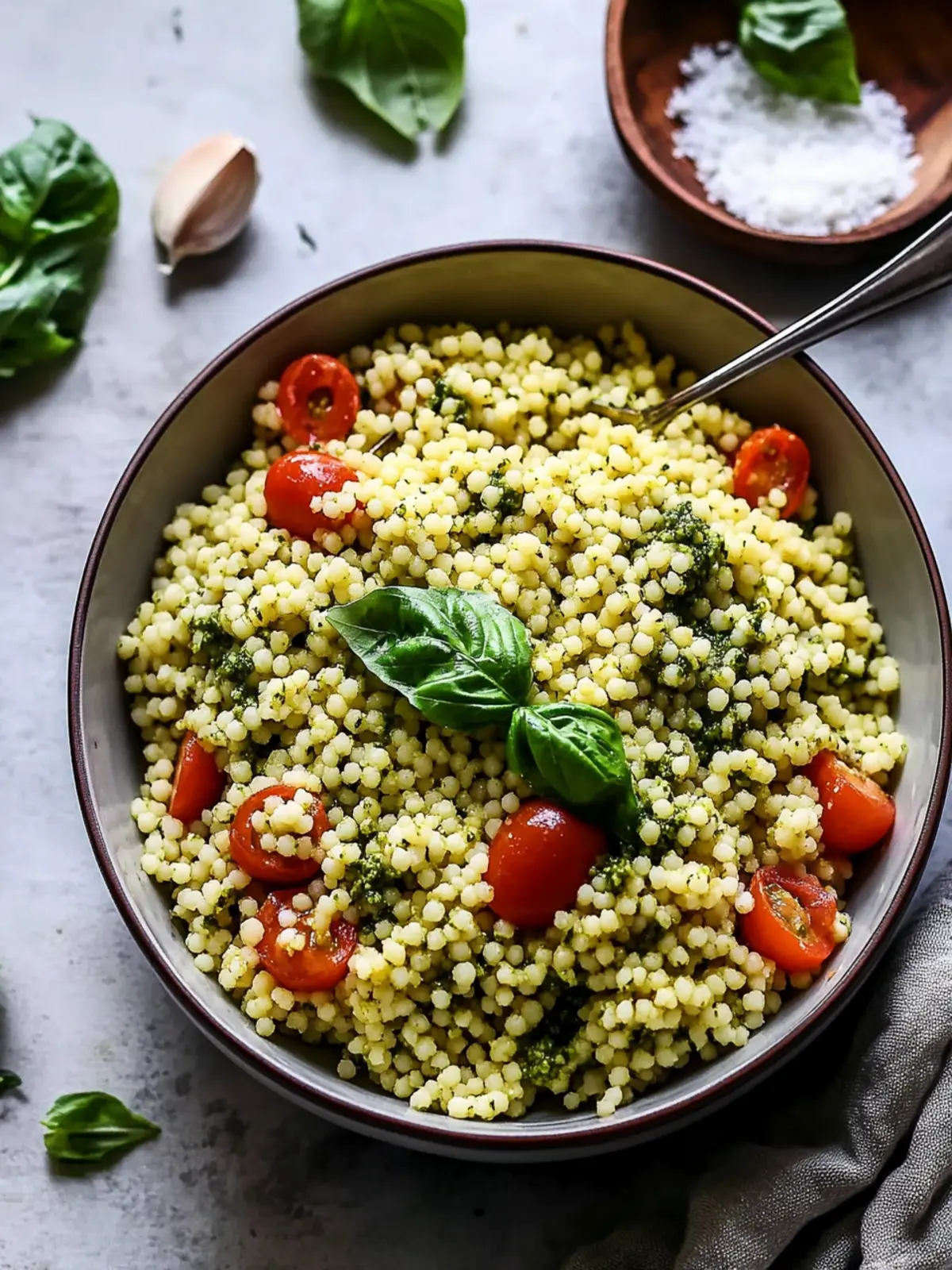 Delicious Pesto Couscous in 15 Minutes: Taste the Magic 3 Pesto Couscous