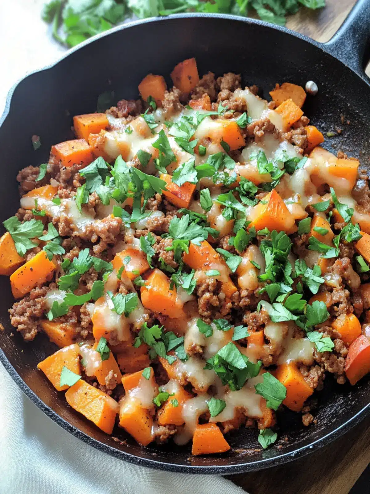 Ground Turkey Sweet Potato Skillet in One Pot for Easy Dinners 5 Ground Turkey Sweet Potato Skillet