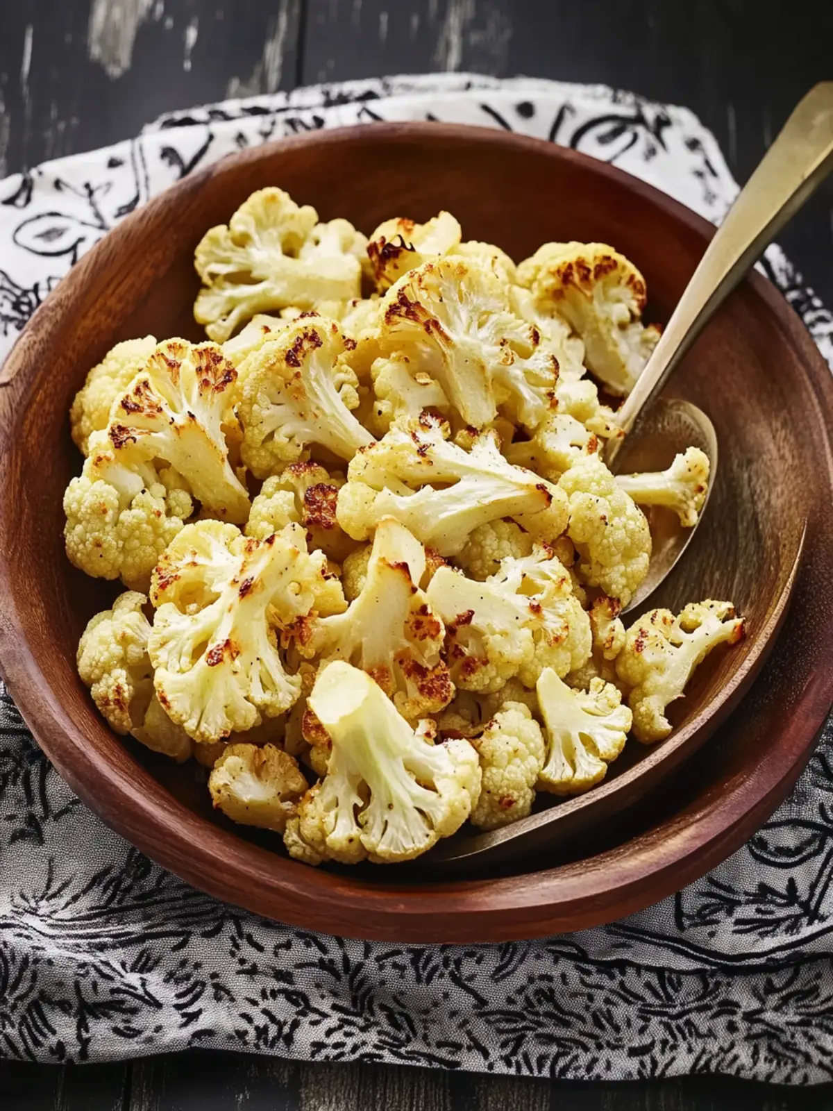 Savory Oven-Roasted Cauliflower Florets for a Flavor Boost 2 Oven-Roasted Cauliflower Florets