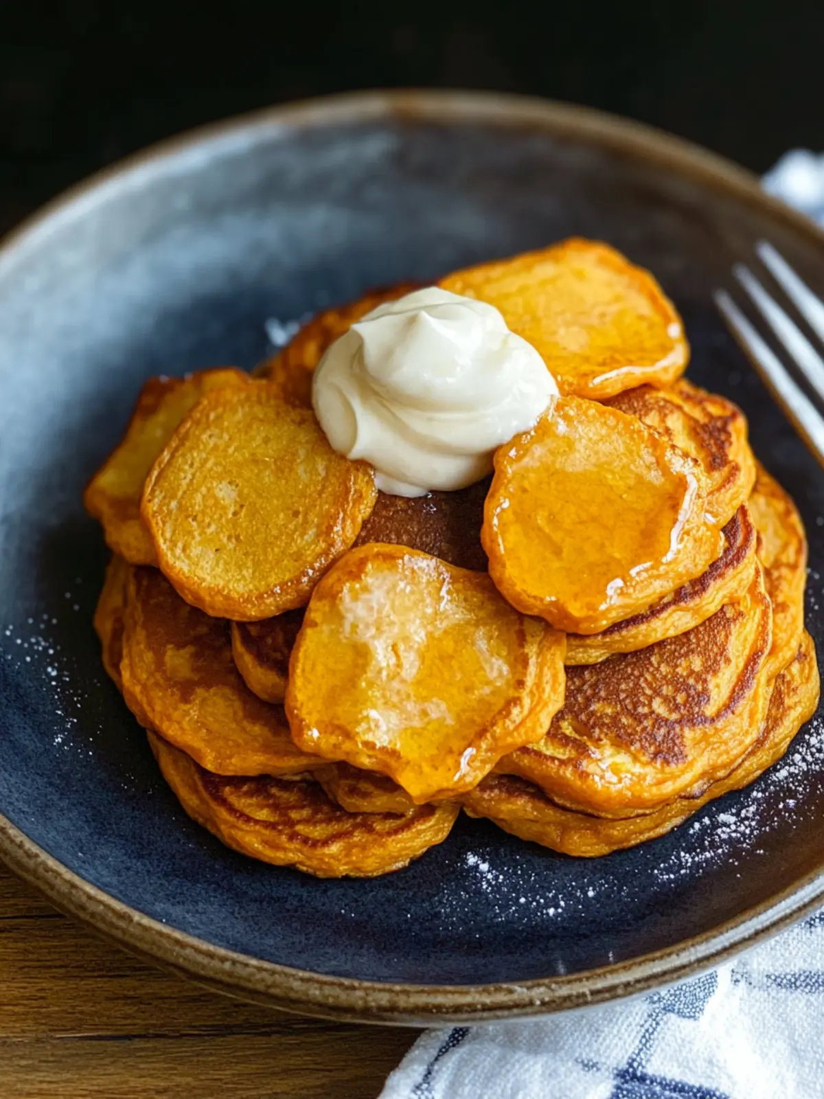 Healthy Sweet Potato Pancakes