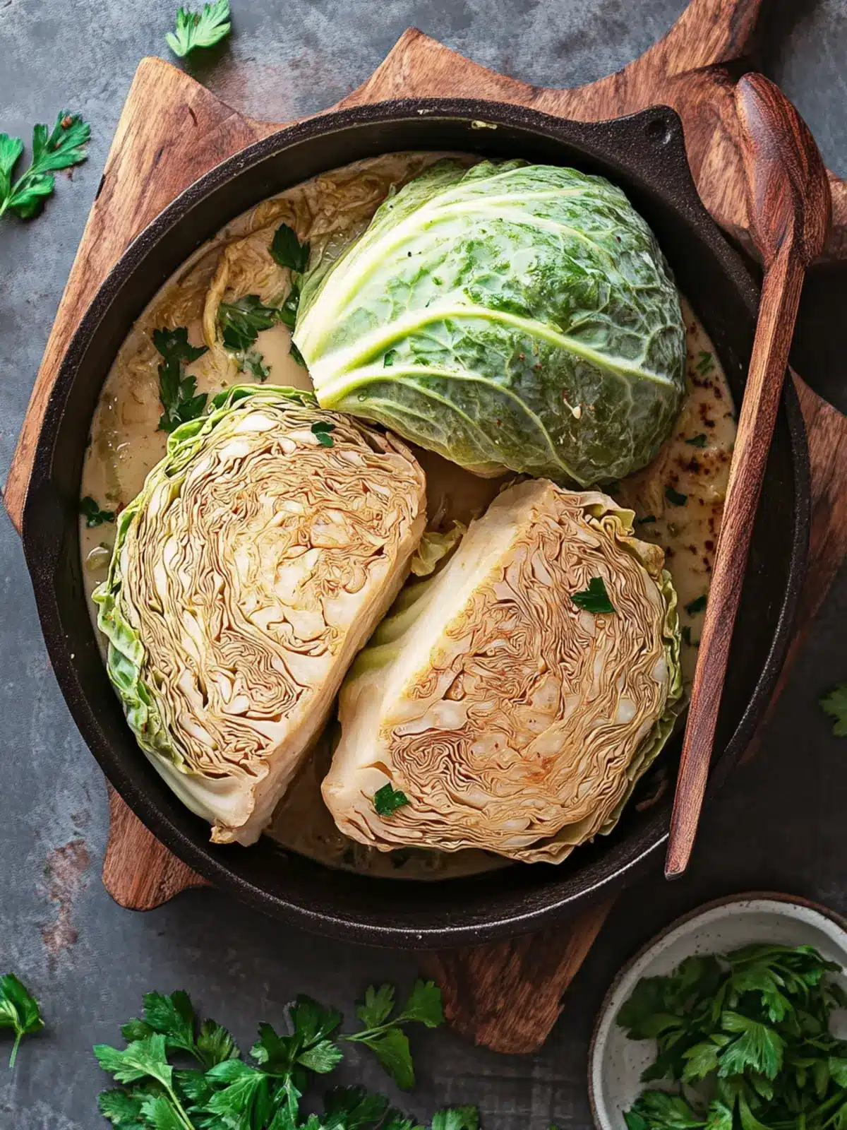 Marry Me Melting Cabbage with Creamy Tuscan Delight 2 Marry Me Melting Cabbage