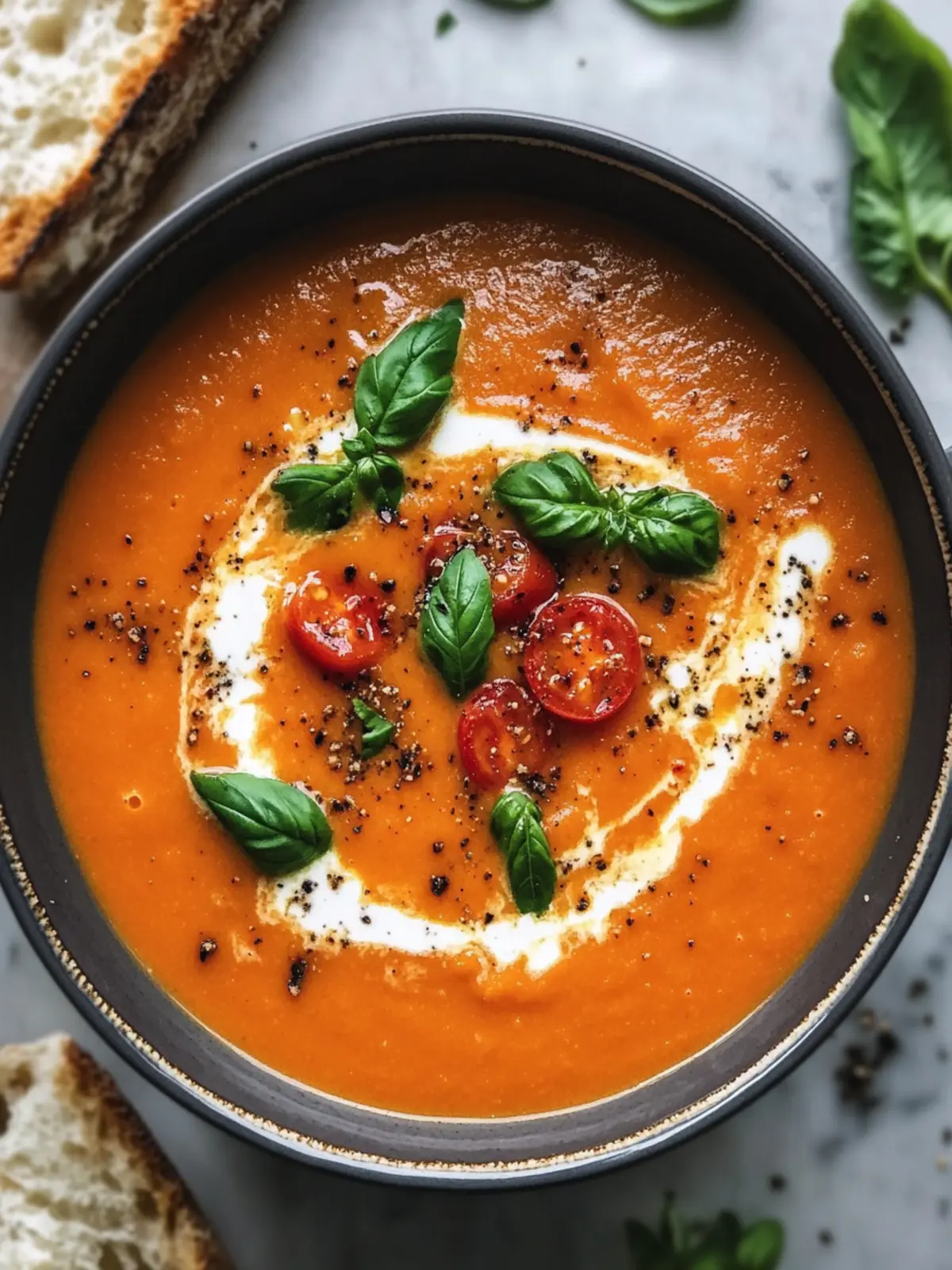 Ultimate Creamy Tomato Soup with Heavy Cream for Cozy Nights 5 Creamy Tomato Soup with Heavy Cream