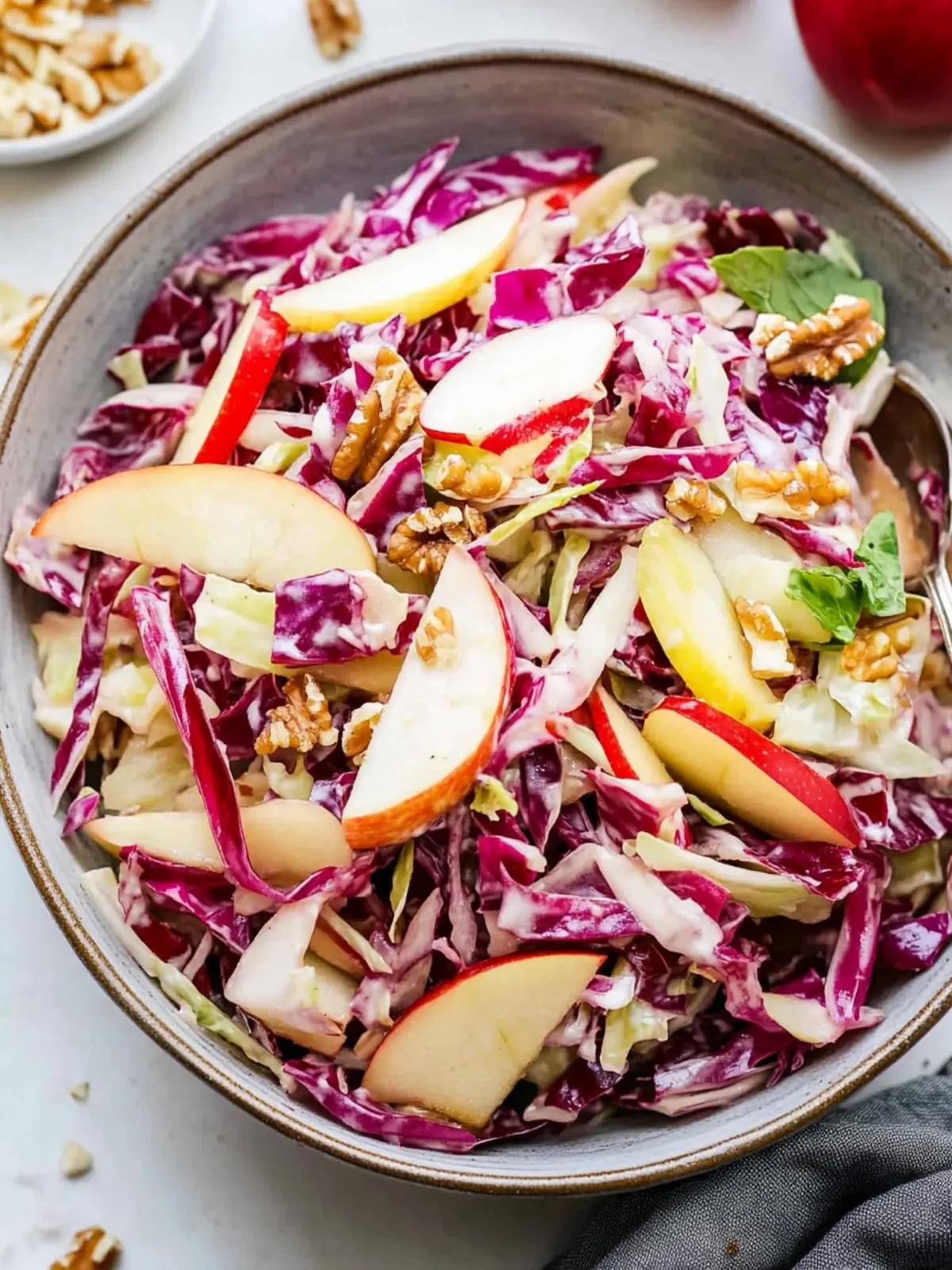 Crispy Cabbage Apple Salad for a Refreshing Crunchy Twist 4 Cabbage Apple Salad