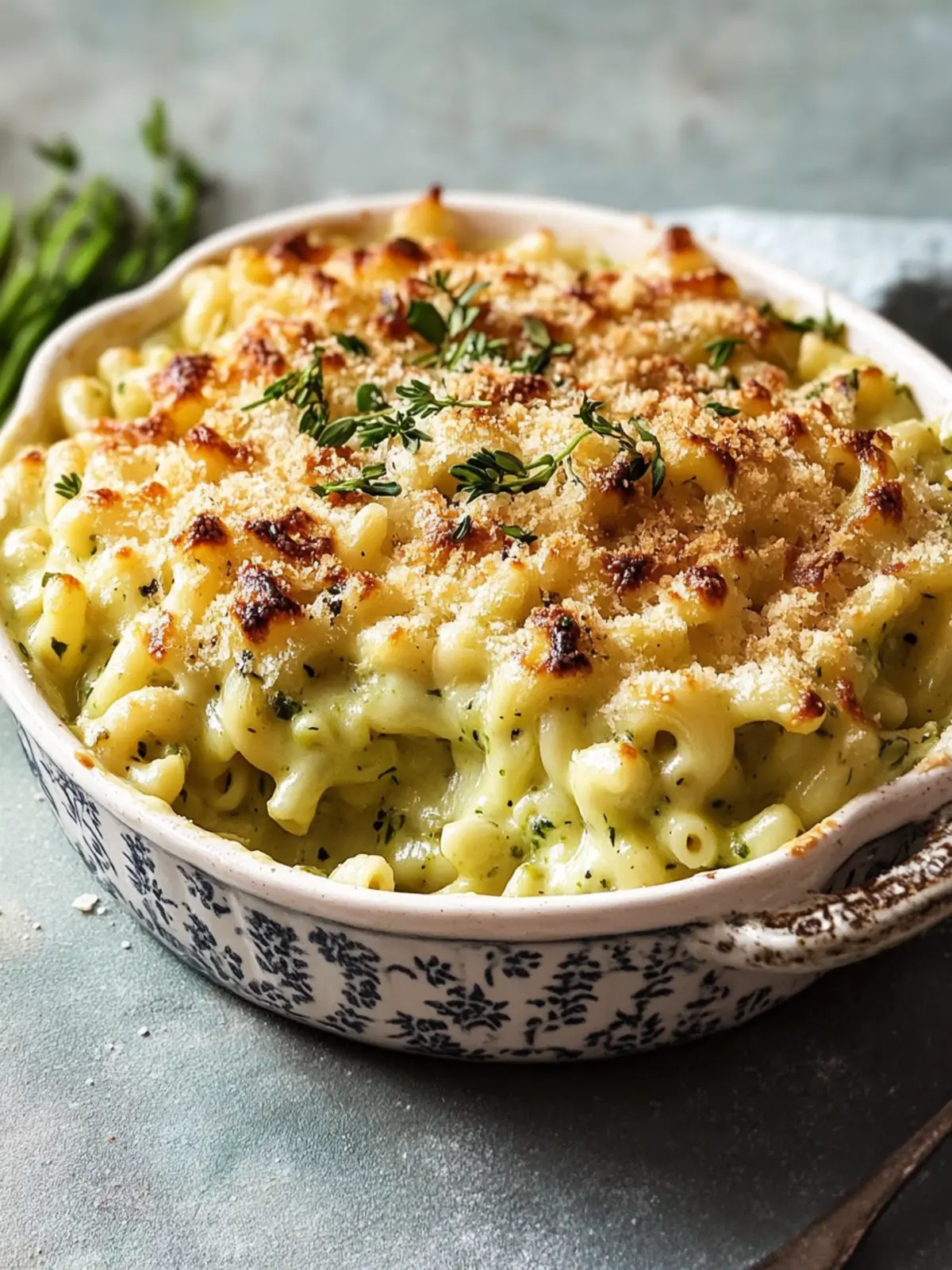 Wild Garlic Macaroni Cheese: A Fresh Twist on Comfort Food 2 Wild garlic macaroni cheese