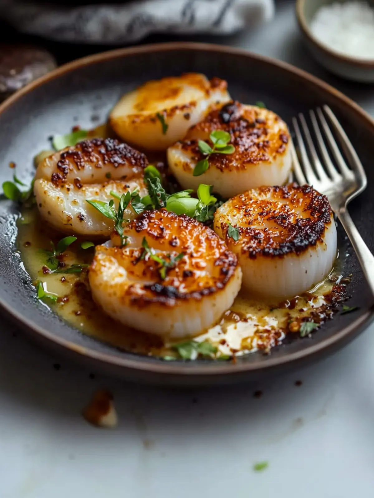 Savory Dirty Beurre Blanc Scallops with Ginger Bliss 5 Dirty Beurre Blanc Scallops