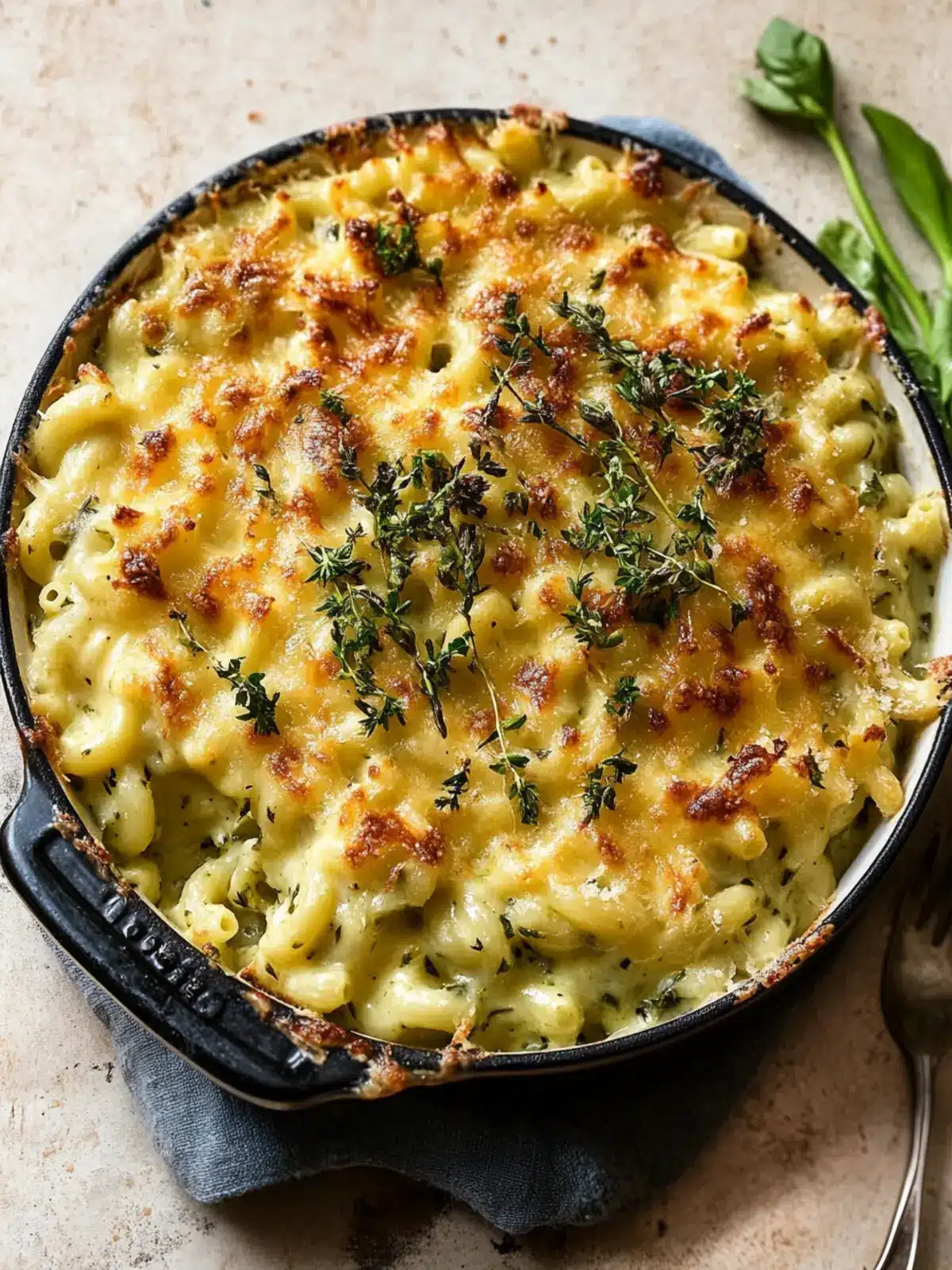 Wild Garlic Macaroni Cheese: A Fresh Twist on Comfort Food 4 Wild garlic macaroni cheese