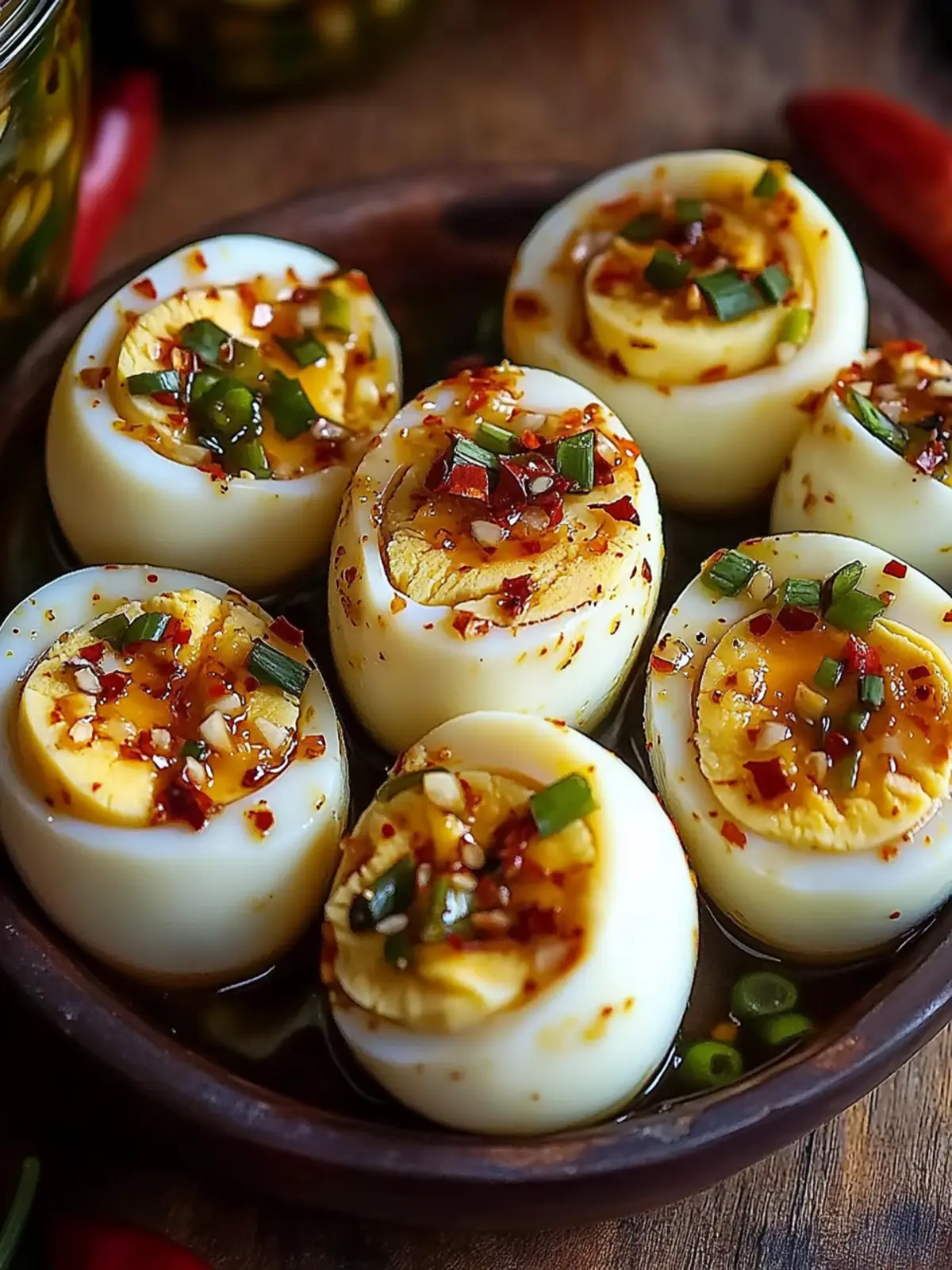 Spice Up Snacking with Hot & Spicy Garlic Pickled Eggs 5 Hot & Spicy Garlic Pickled Eggs
