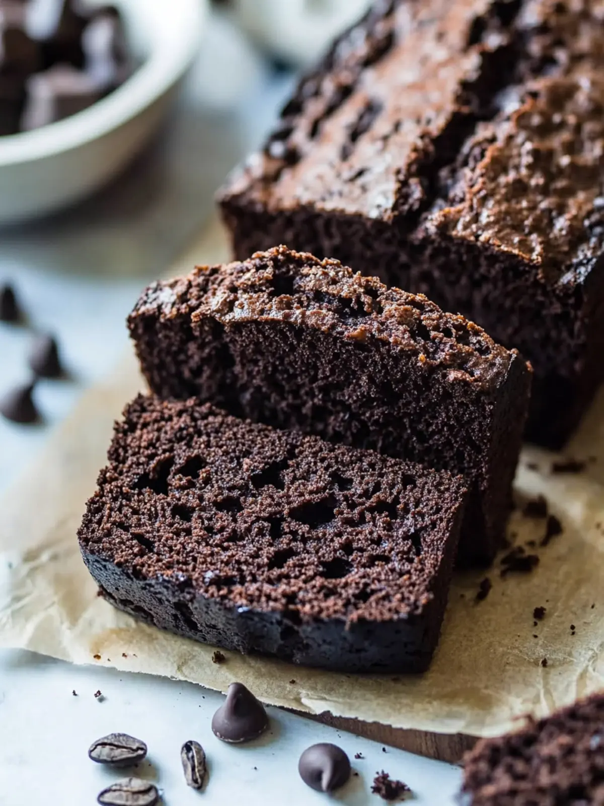 Decadent Dark Chocolate Mocha Breakfast Bread You'll Love 4 Dark Chocolate Mocha Breakfast Bread