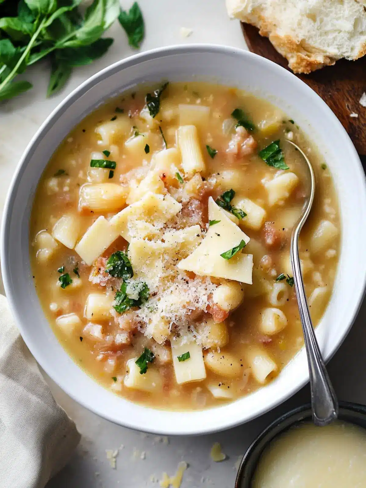 Comforting White Pasta e Fagioli for Cozy Nights In 2 White Pasta e Fagioli