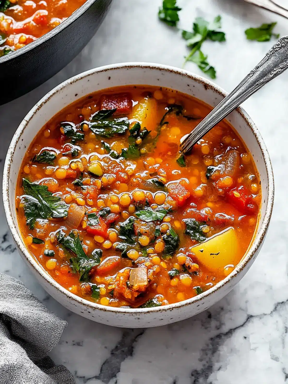Delicious Mediterranean Lentil Soup for Cozy Nights In 4 Mediterranean Lentil Soup