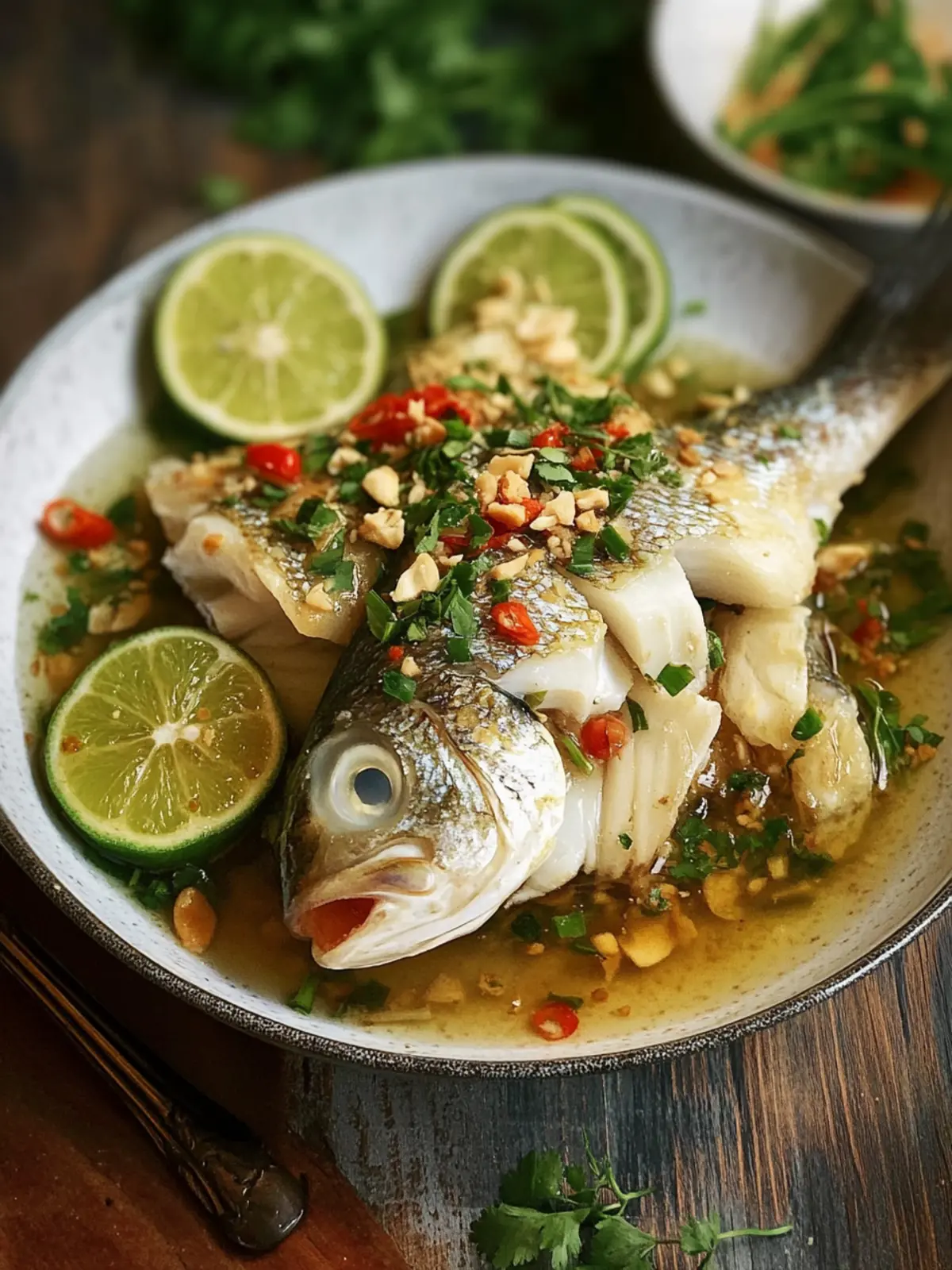 Zesty Thai Steamed Fish with Lime and Garlic in 20 Minutes 5 Thai Steamed Fish with Lime and Garlic