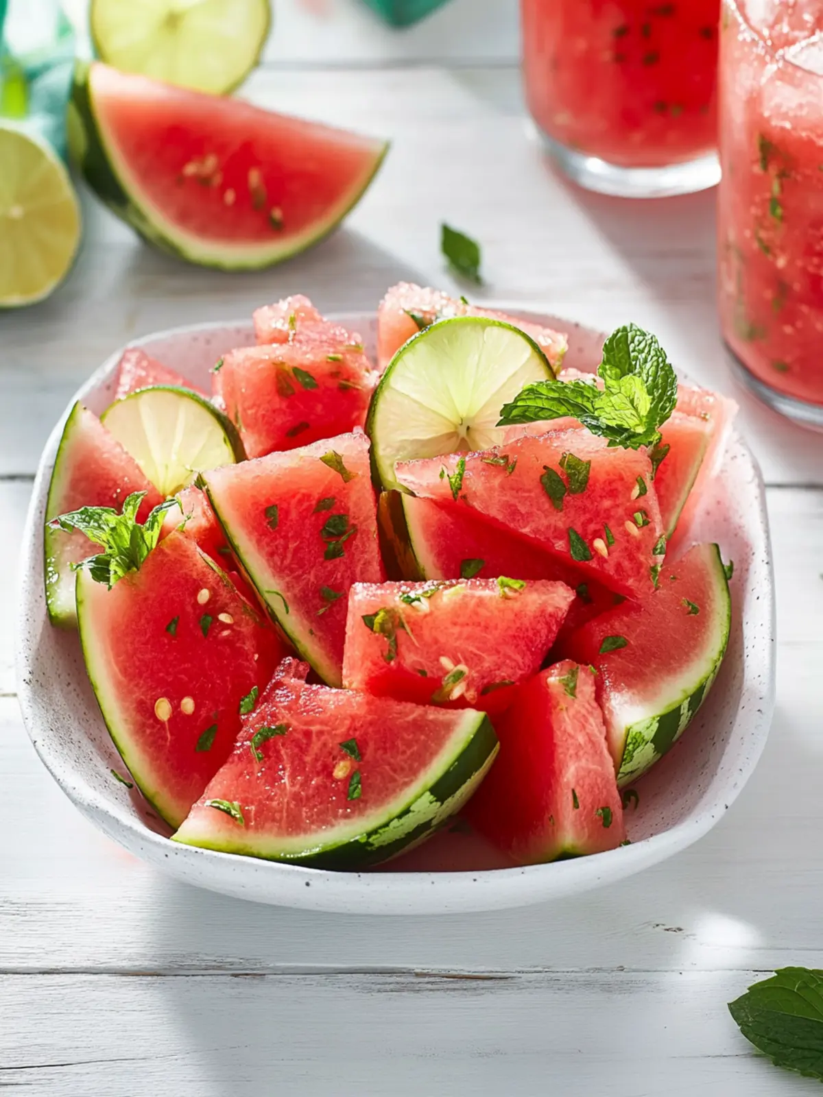 Mojito Watermelon Salad: Refreshing Summer Bliss Without Sugar 5 Mojito Watermelon