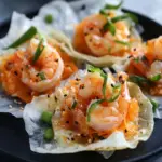 Spicy Shrimp with Rice Paper Chips: Your New Favorite Taco 41 Spicy Shrimp with Rice Paper Chips (Asian Shrimp Taco)