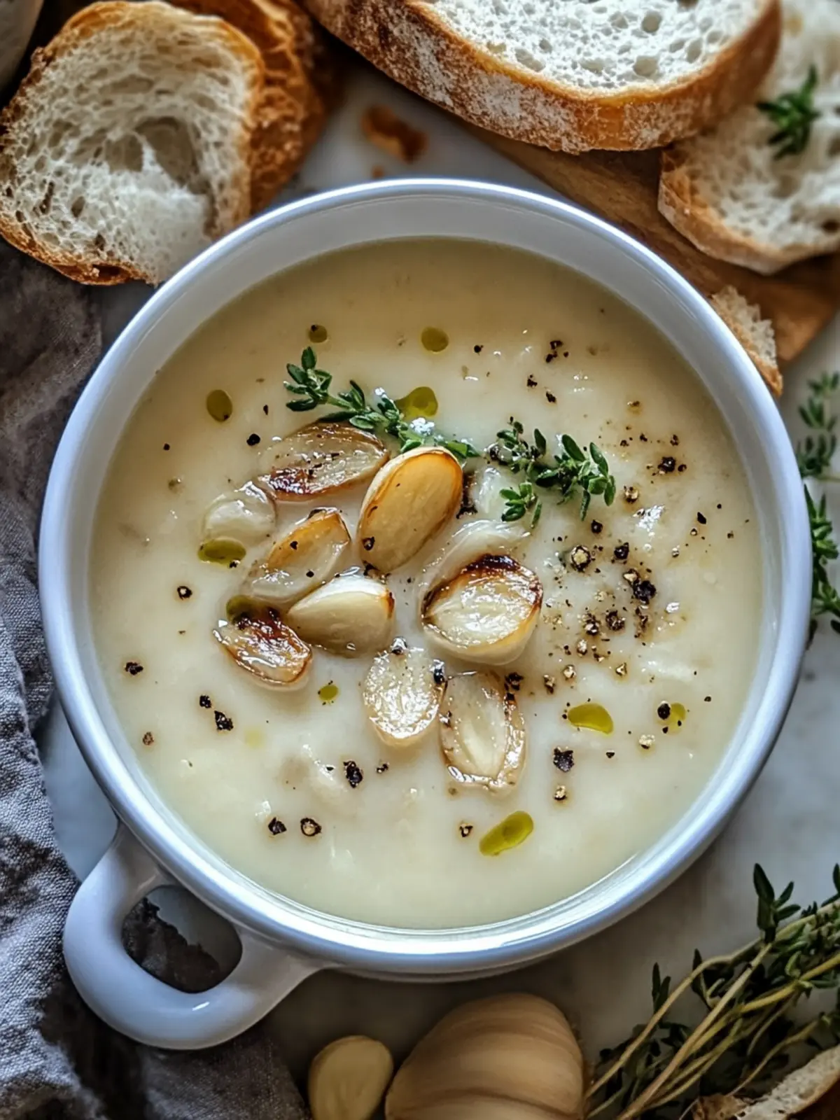 Irresistible Best Country French Garlic Soup for Cozy Nights 2 Best Country French Garlic Soup