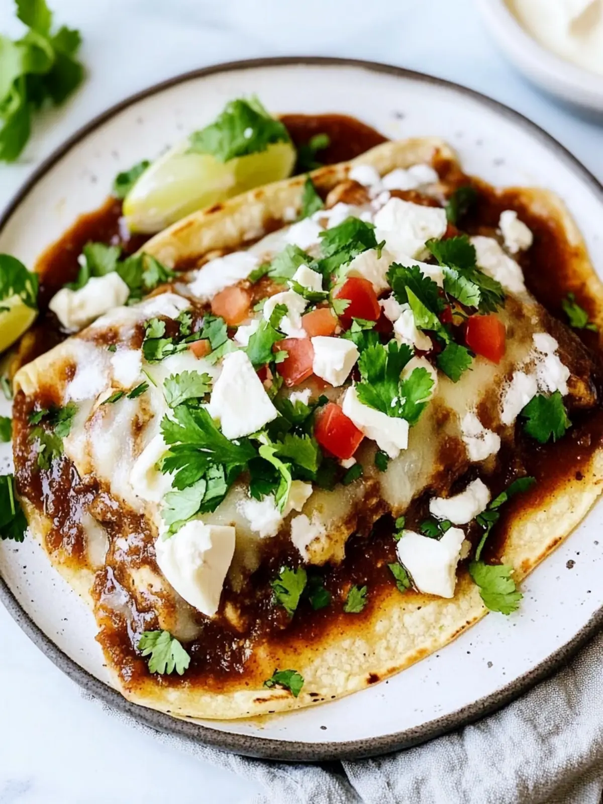 Savory Enfrijoladas: Customizable Comfort Food Delight 4 Enfrijoladas