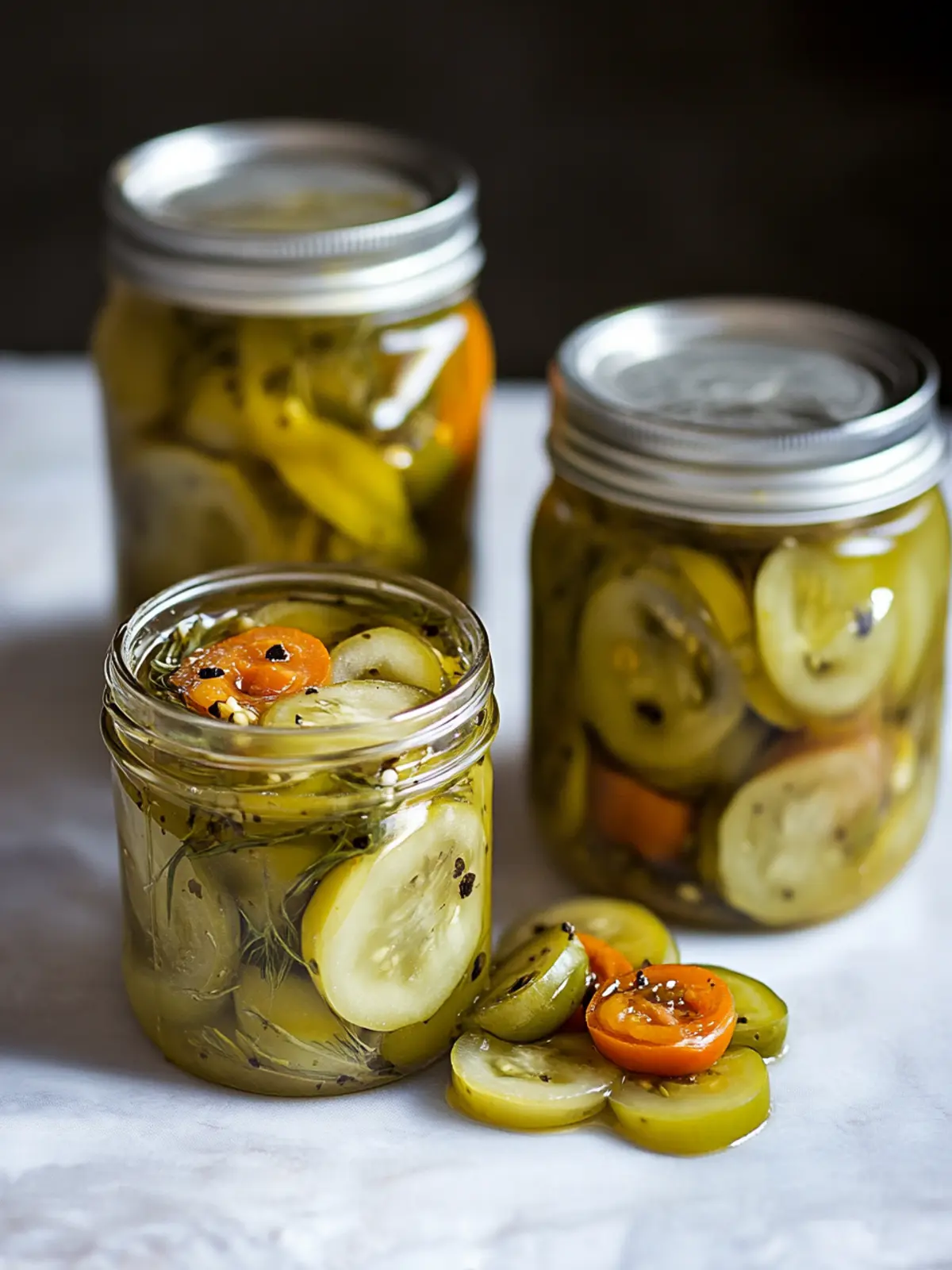 Tangy Pickled Green Tomatoes for Flavorful Homemade Delights 4 Pickled Green Tomatoes