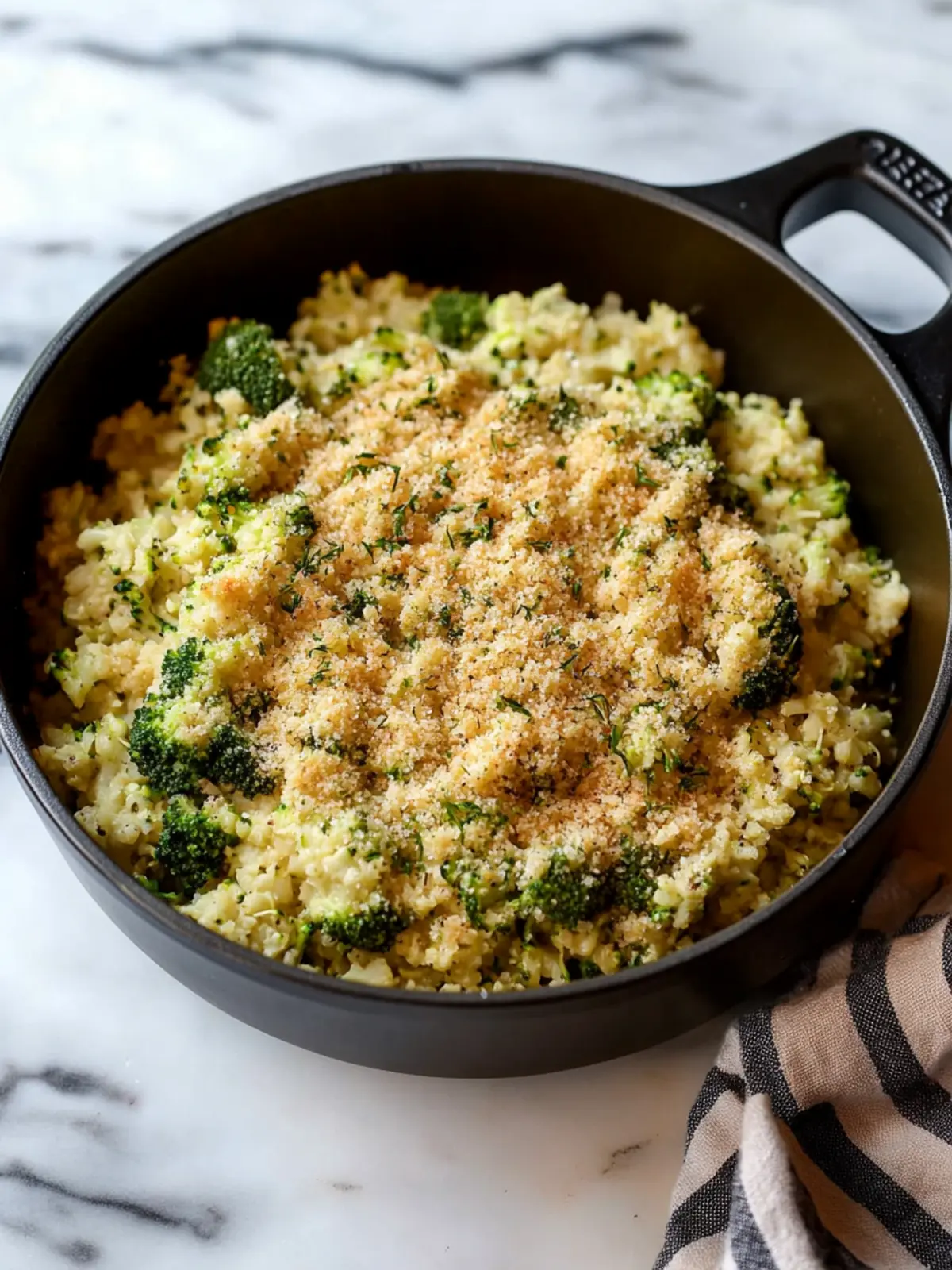 Cheesy Broccoli Cauliflower Rice: Your New Favorite Side Dish 2 Cheesy Broccoli Cauliflower Rice