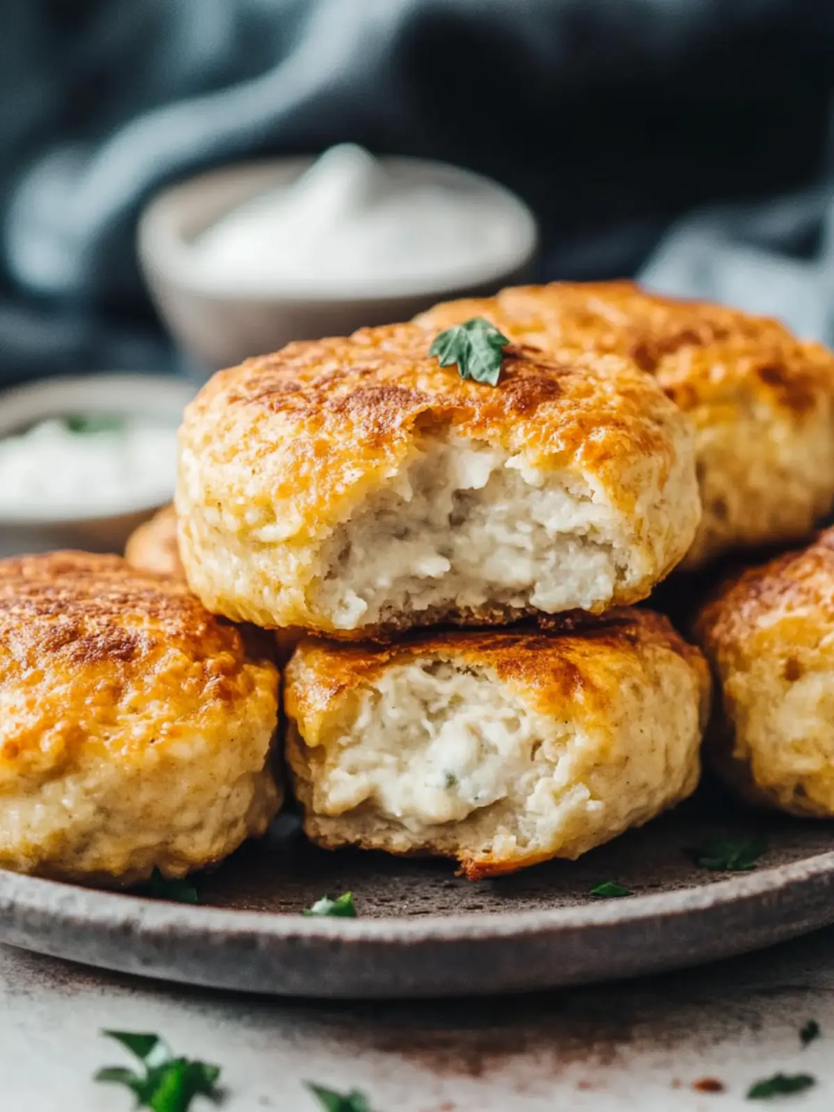 Crispy Salmon Patties with Zesty Dill-Garlic Dip You’ll Love 2 Patties