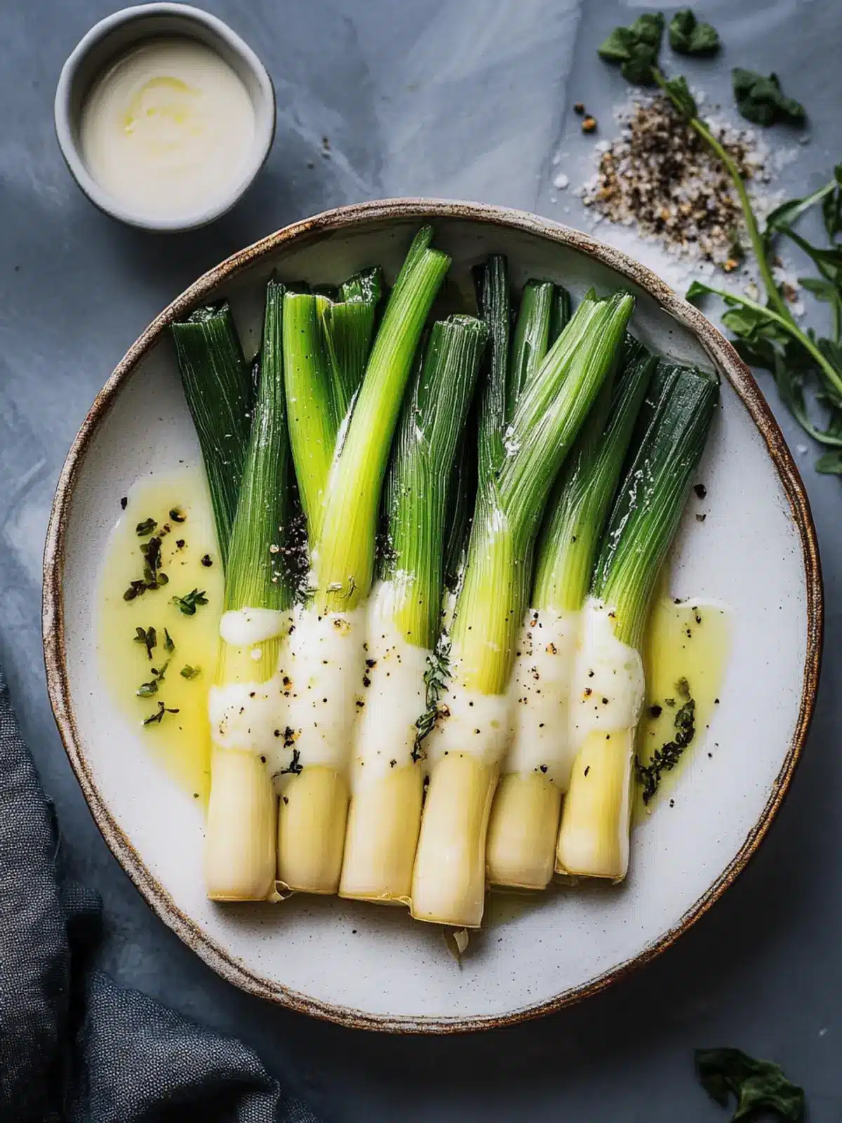 Braised Leeks with Beurre Blanc: A Gourmet Home Treat 3 Braised Leeks with Beurre Blanc
