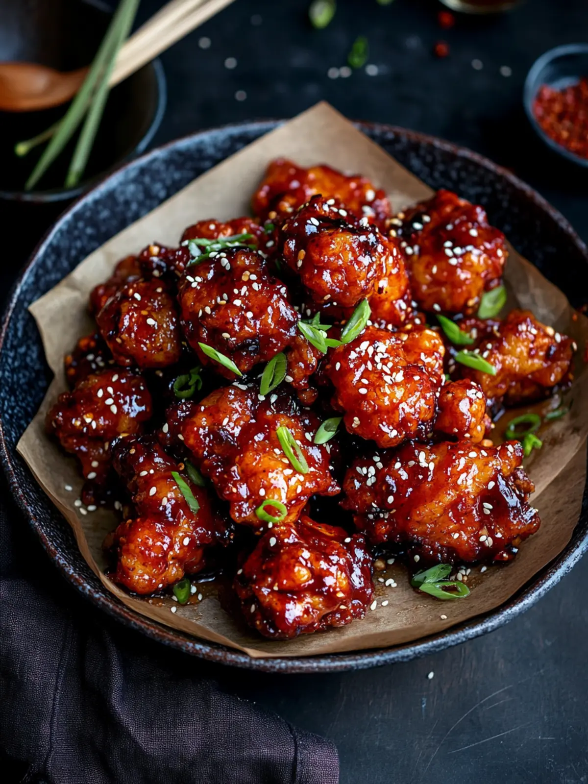 Irresistible Korean Fried Chicken with Sweet Spicy Glaze 2 Korean Fried Chicken