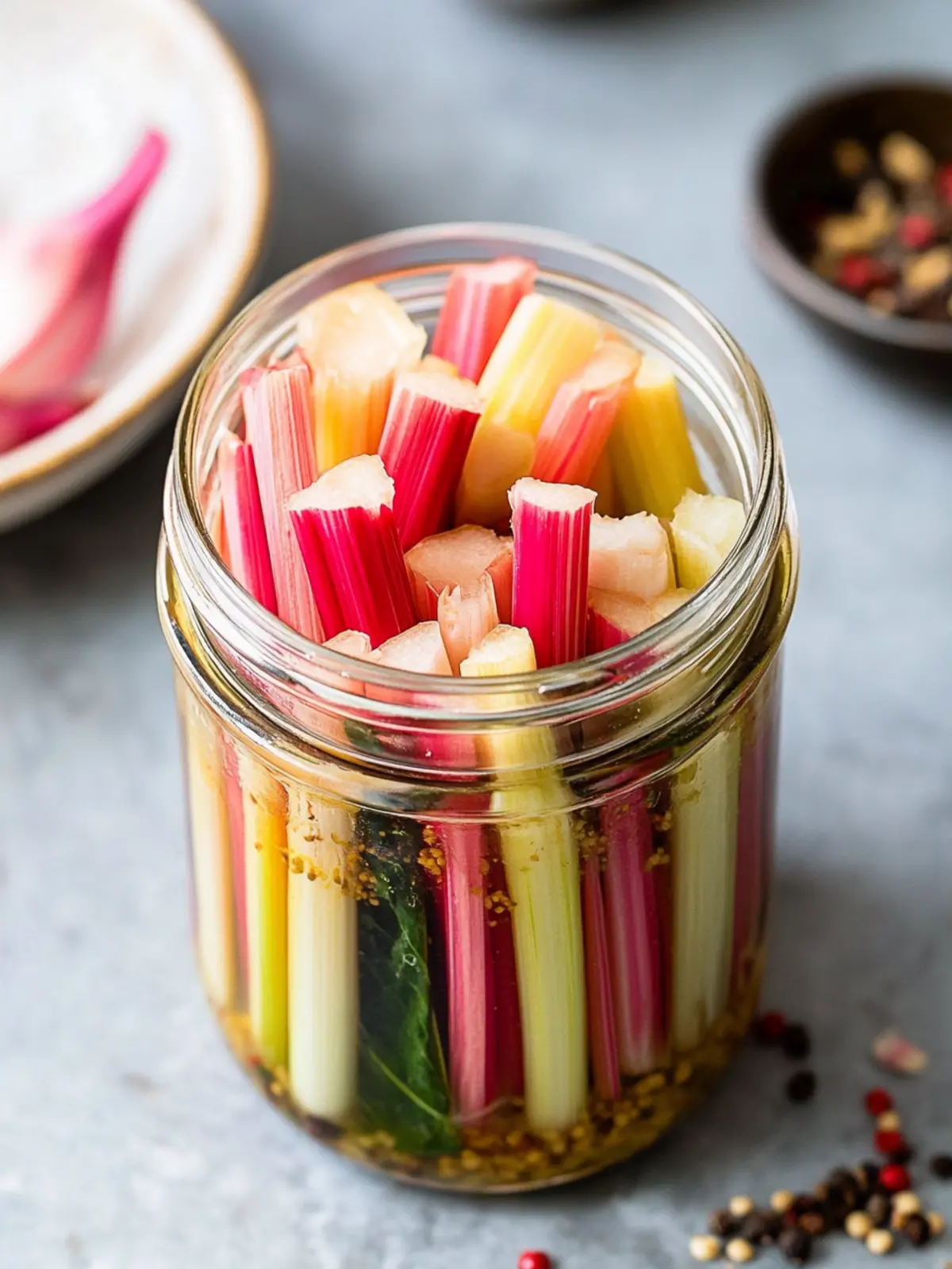 Spicy Pickled Swiss Chard Stems for Crunchy, Zesty Snacking 5 Spicy Pickled Swiss Chard Stems