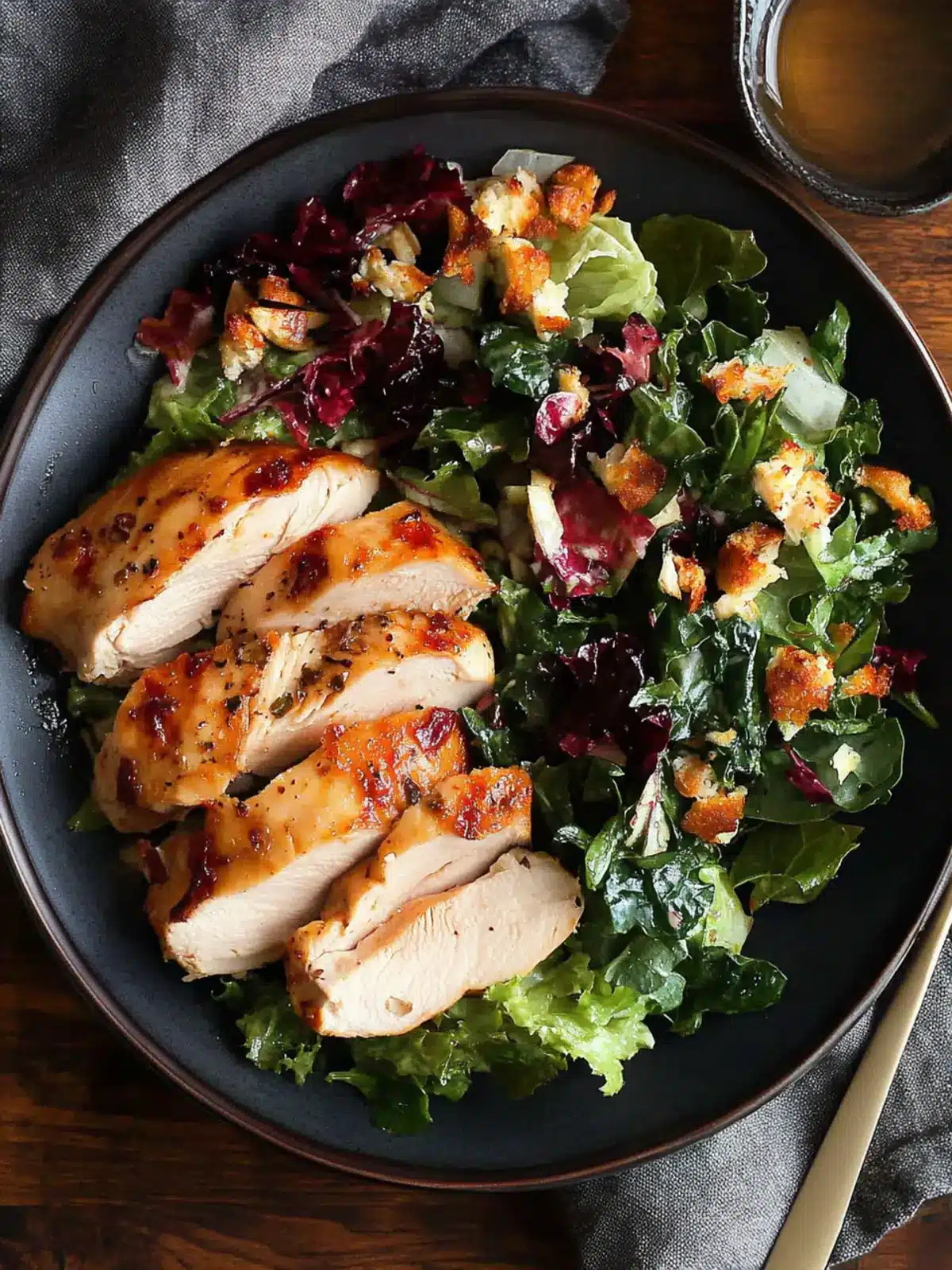 Delicious Roasted Chicken and Winter Greens Salad for Comfort 3 Roasted Chicken and Winter Greens Salad