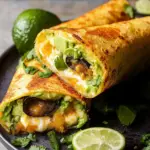 Crispy Cheese Poblano Avocado Burrito for Ultimate Flavor Fusion 7 Crispy Cheese Poblano Avocado Burrito.