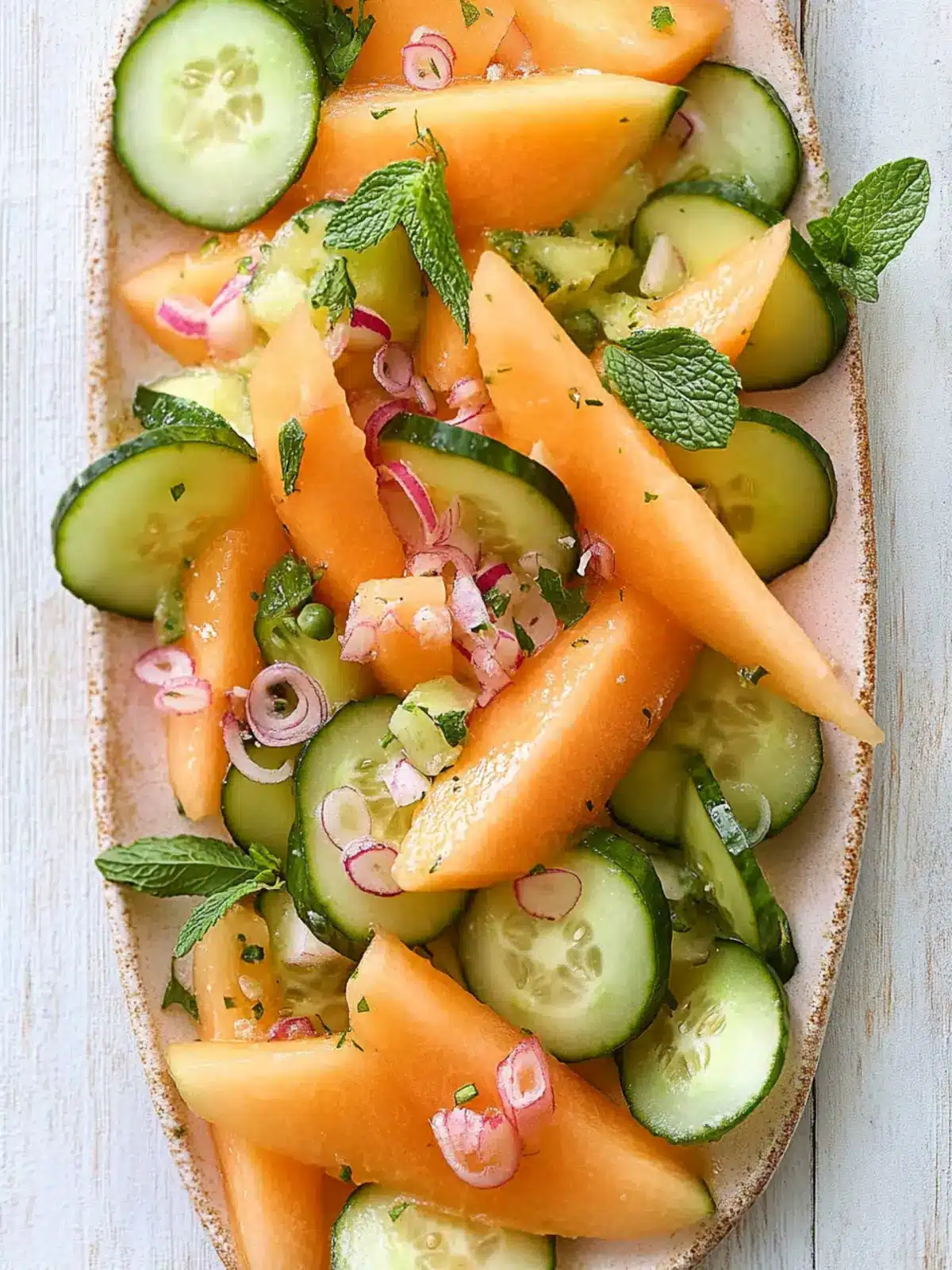 Melon and Cucumber Mint Salad for Ultimate Summer Refreshment 2 Melon and Cucumber Mint Salad