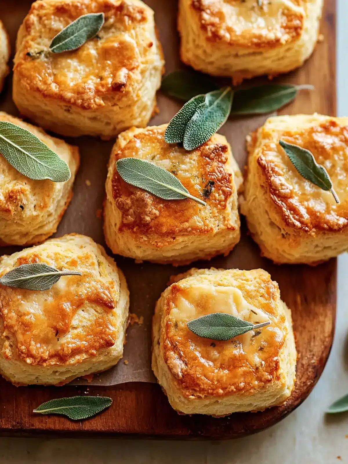 Savor the Flavors: Homemade Sage & Gruyere Biscuits 2 Sage & Gruyere Biscuits