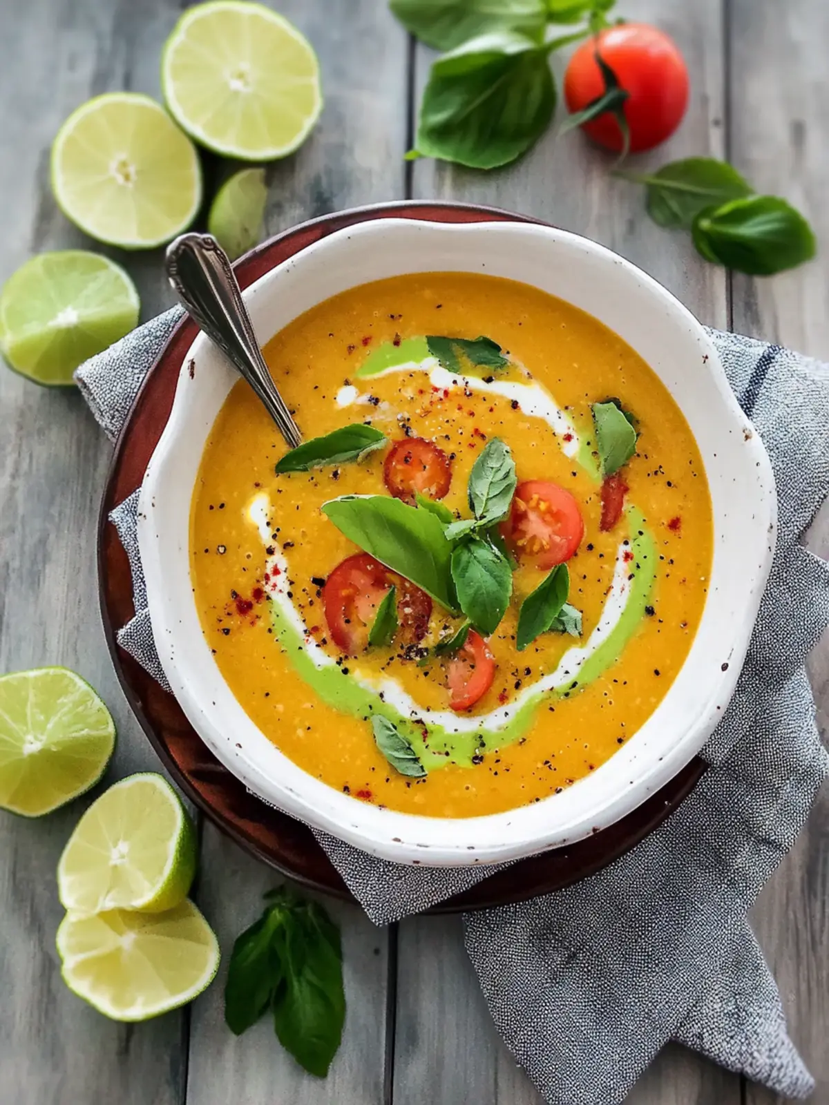 Refreshing Thai Gazpacho: Cool Off with Coconut Bliss 2 Thai Gazpacho