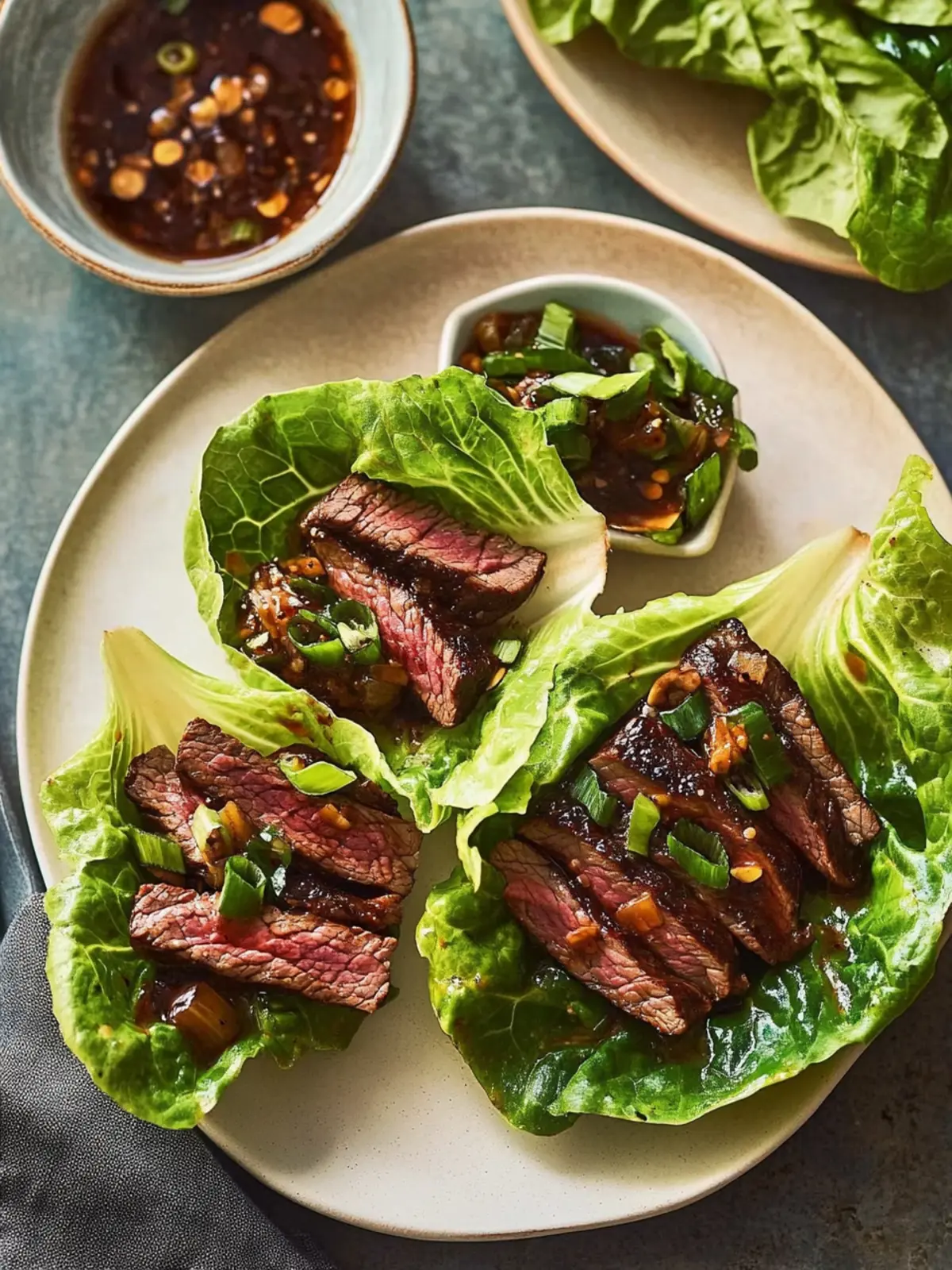 Savor Grilled Steak Lettuce Wraps for a Quick Healthy Dinner 4 Grilled Steak Lettuce Wraps