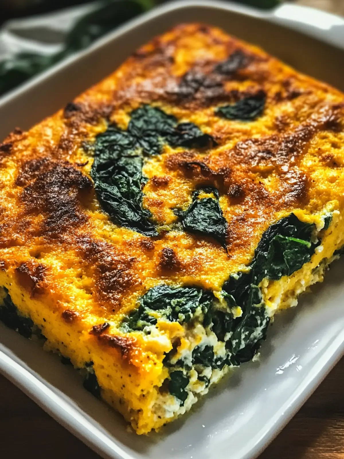 Delicious Pumpkin Spinach Polenta Casserole for Cozy Nights 4 Pumpkin Spinach Polenta Casserole