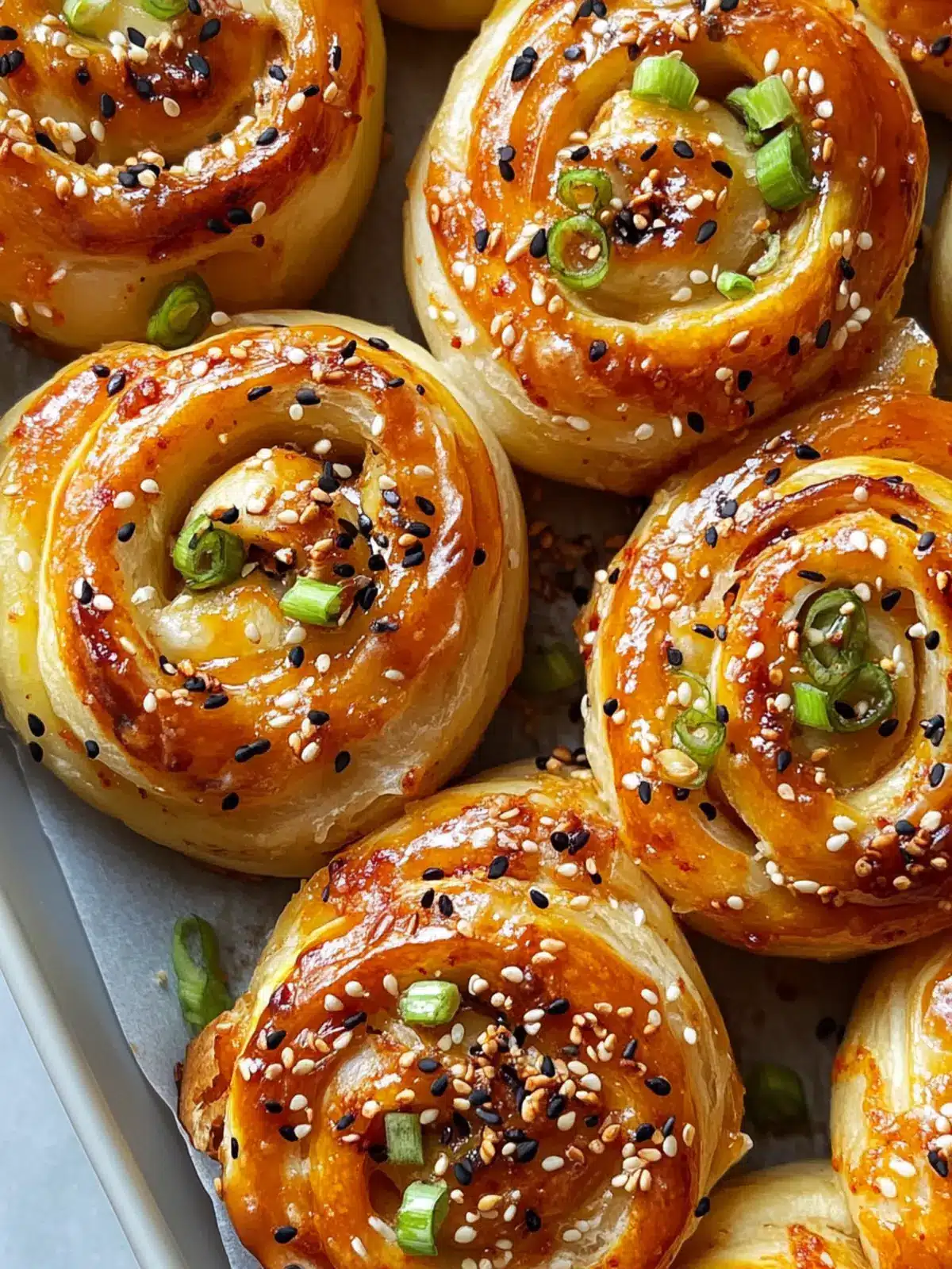 Cheesy Gochujang & Spring Onion Swirls that Wow Every Bite 2 Cheesy Gochujang & Spring Onion Swirls